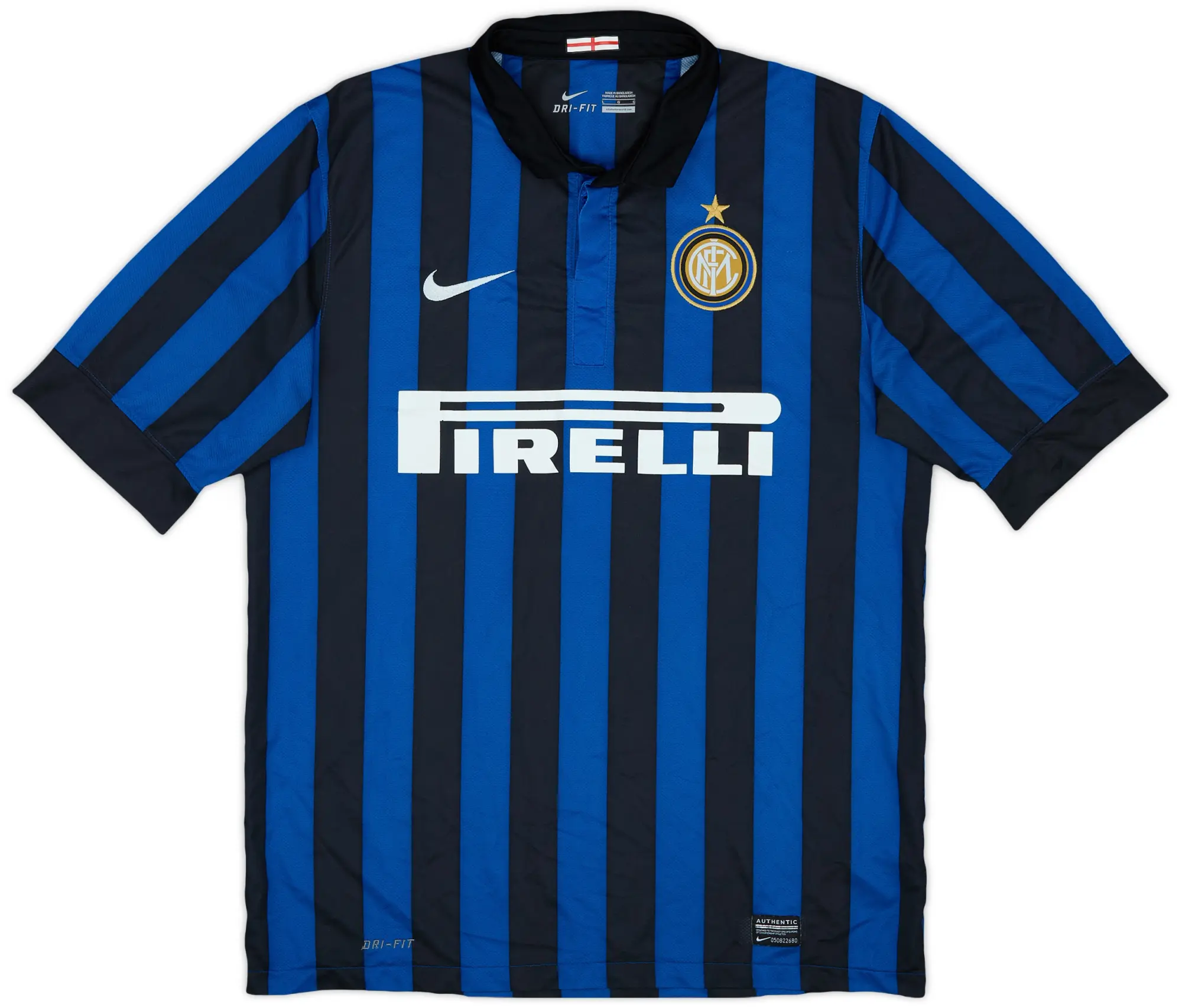 2011-12 Inter Milan Home Shirt - 9/10 - (L)