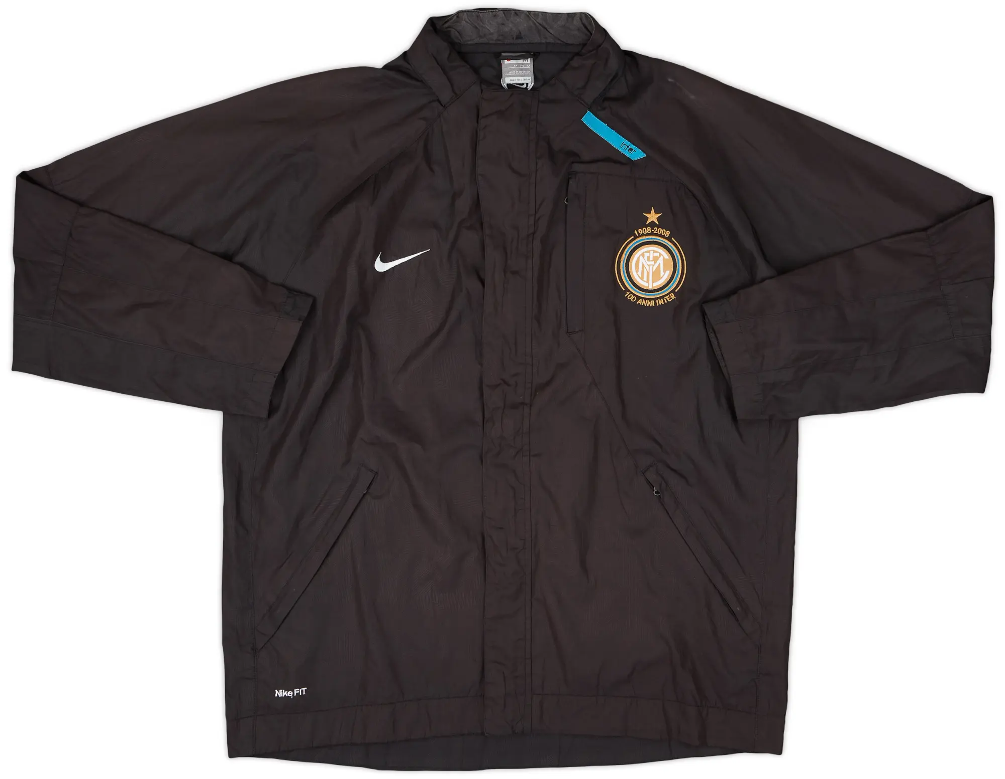 2007-08 Inter Milan Nike Track Jacket - 7/10 - (M)