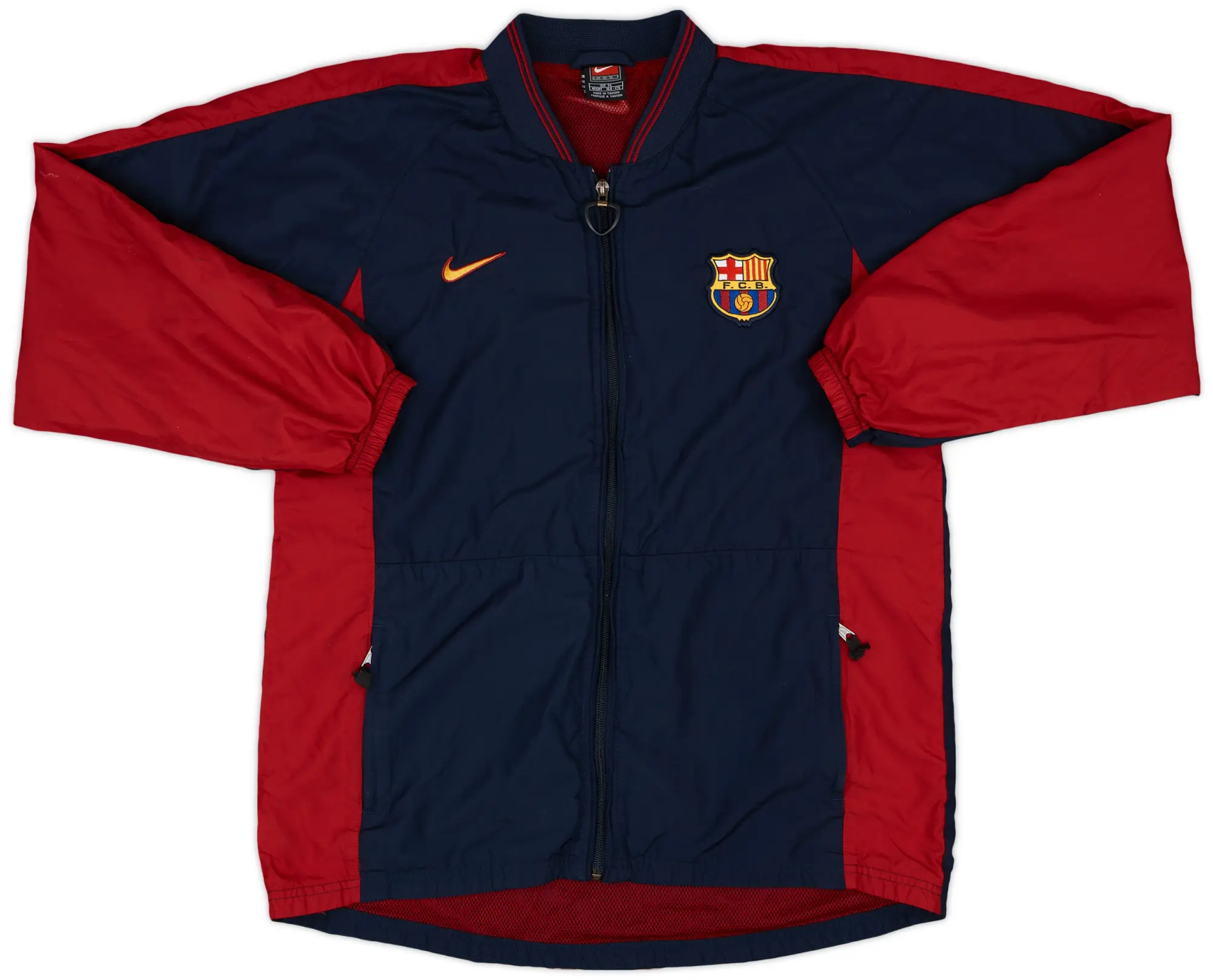 1999-00 Barcelona Nike Track Jacket - 6/10 - (XL.Boys)