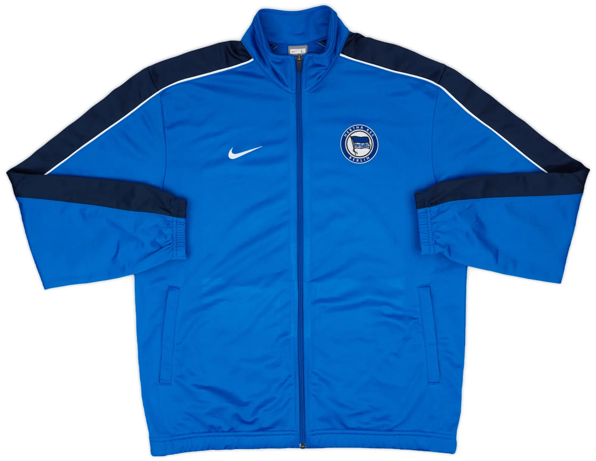 2009-10 Hertha Berlin Nike Track Jacket - 8/10 - (L)