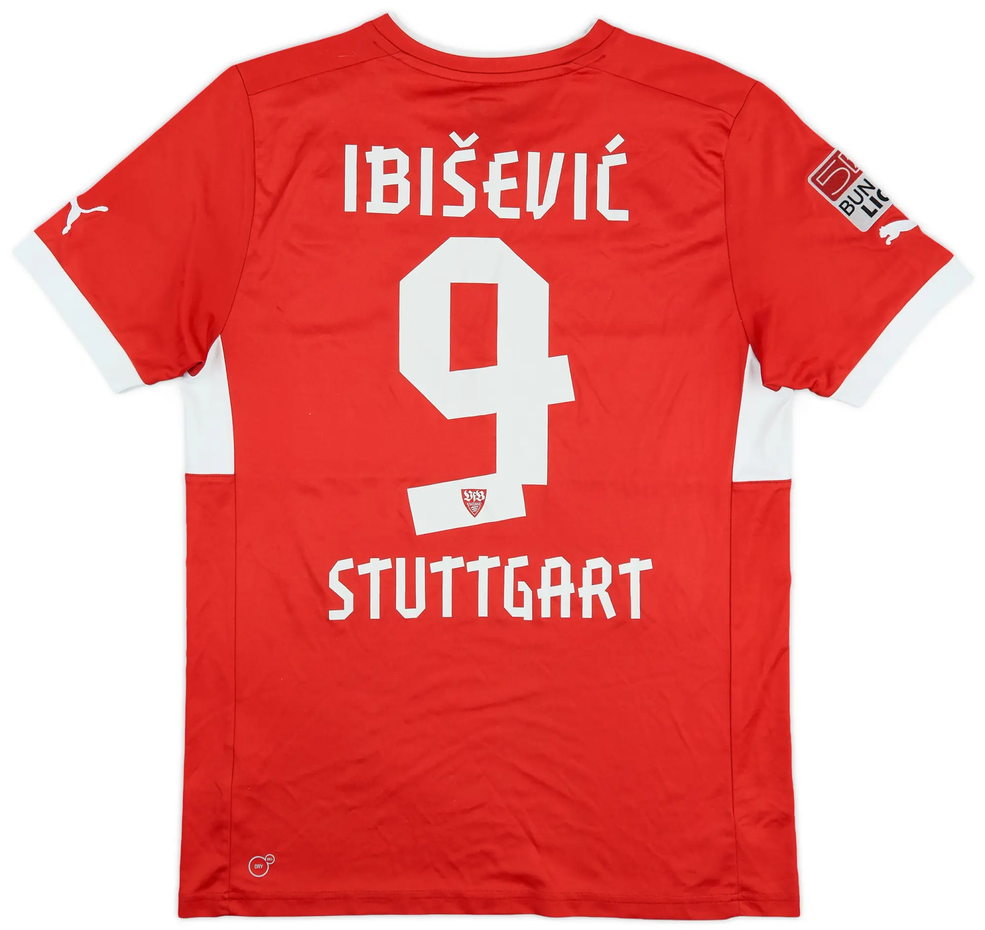 2014-15 Stuttgart Away Shirt Ibisevic #9 - 6/10 - (L)