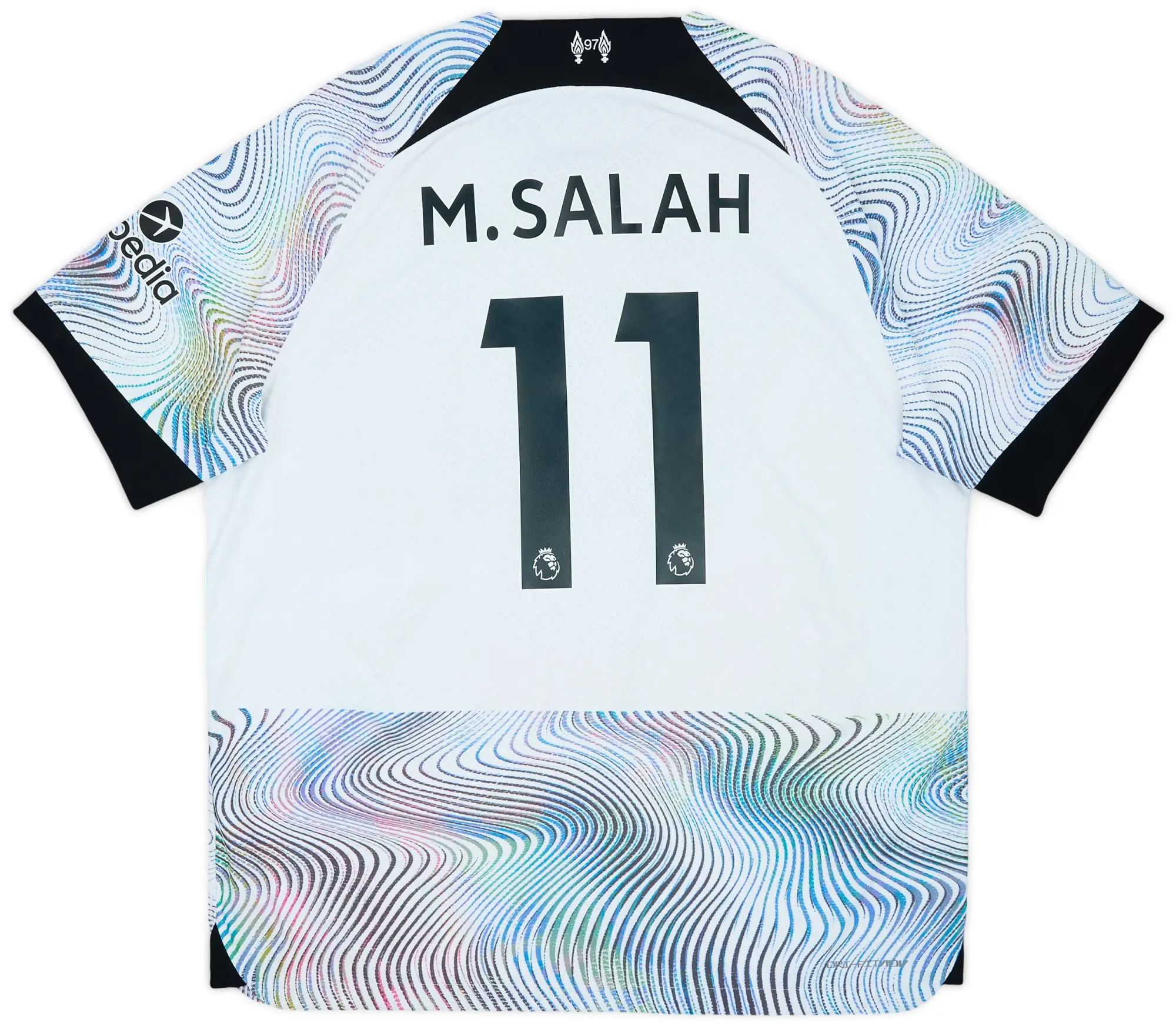 2022-23 Liverpool Authentic Away Shirt M.Salah #11 - 7/10 - (XL)