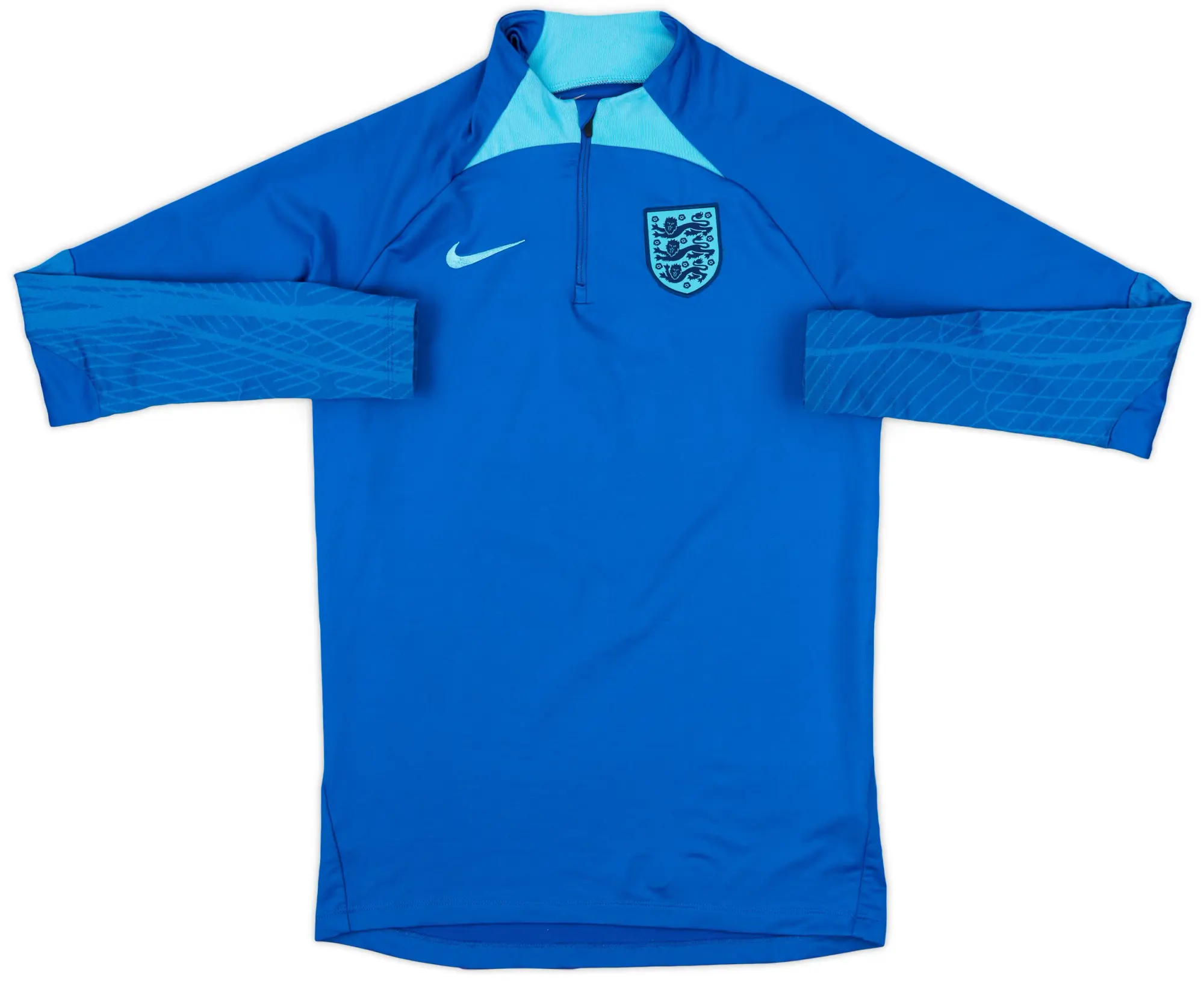 2022-23 England Nike 1/4 Zip Drill Top - 9/10 - (S)
