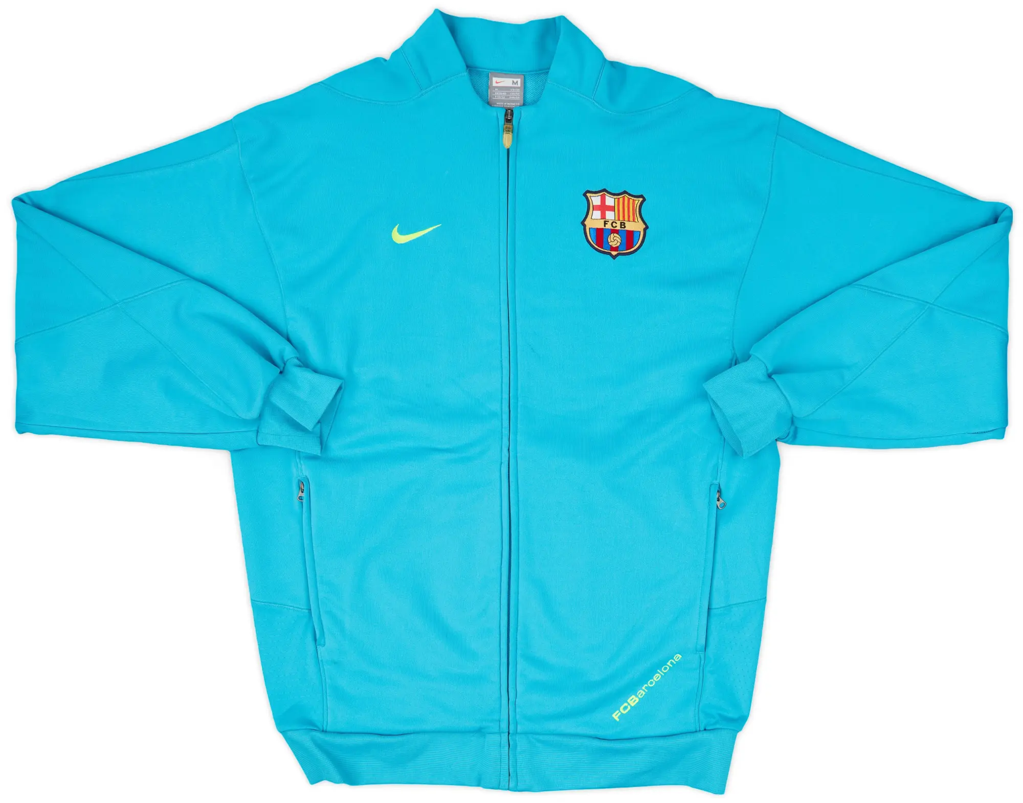 2007-08 Barcelona Nike Track Jacket - 6/10 - (M)