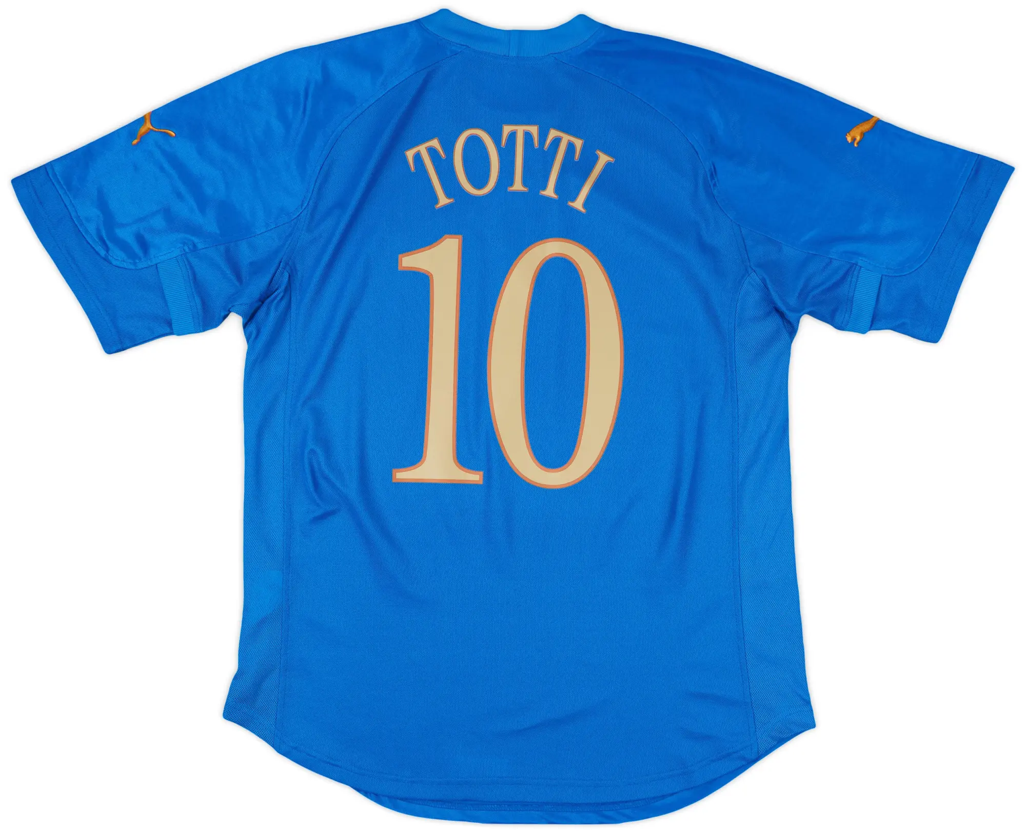 2004-06 Italy Home Shirt Totti #10 (L)