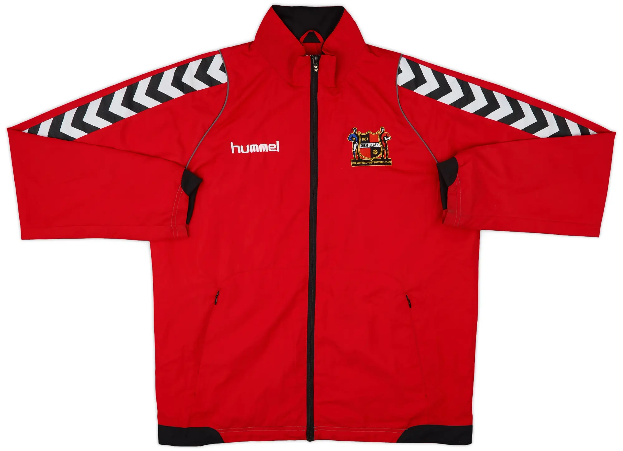 2013-14 Sheffield FC Hummel Track Jacket - 7/10 - (L)