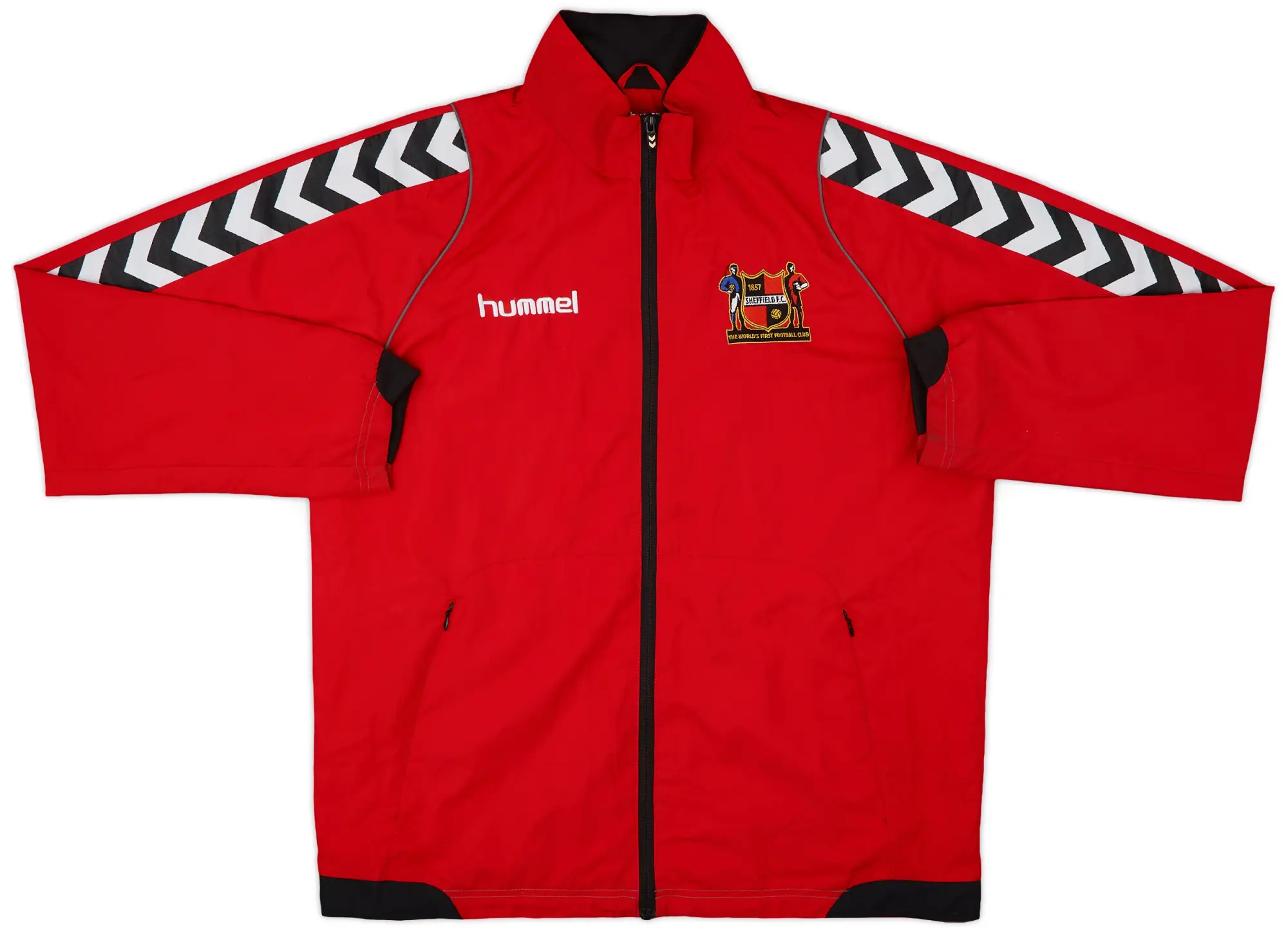 2013-14 Sheffield FC Hummel Track Jacket - 7/10 - (L)
