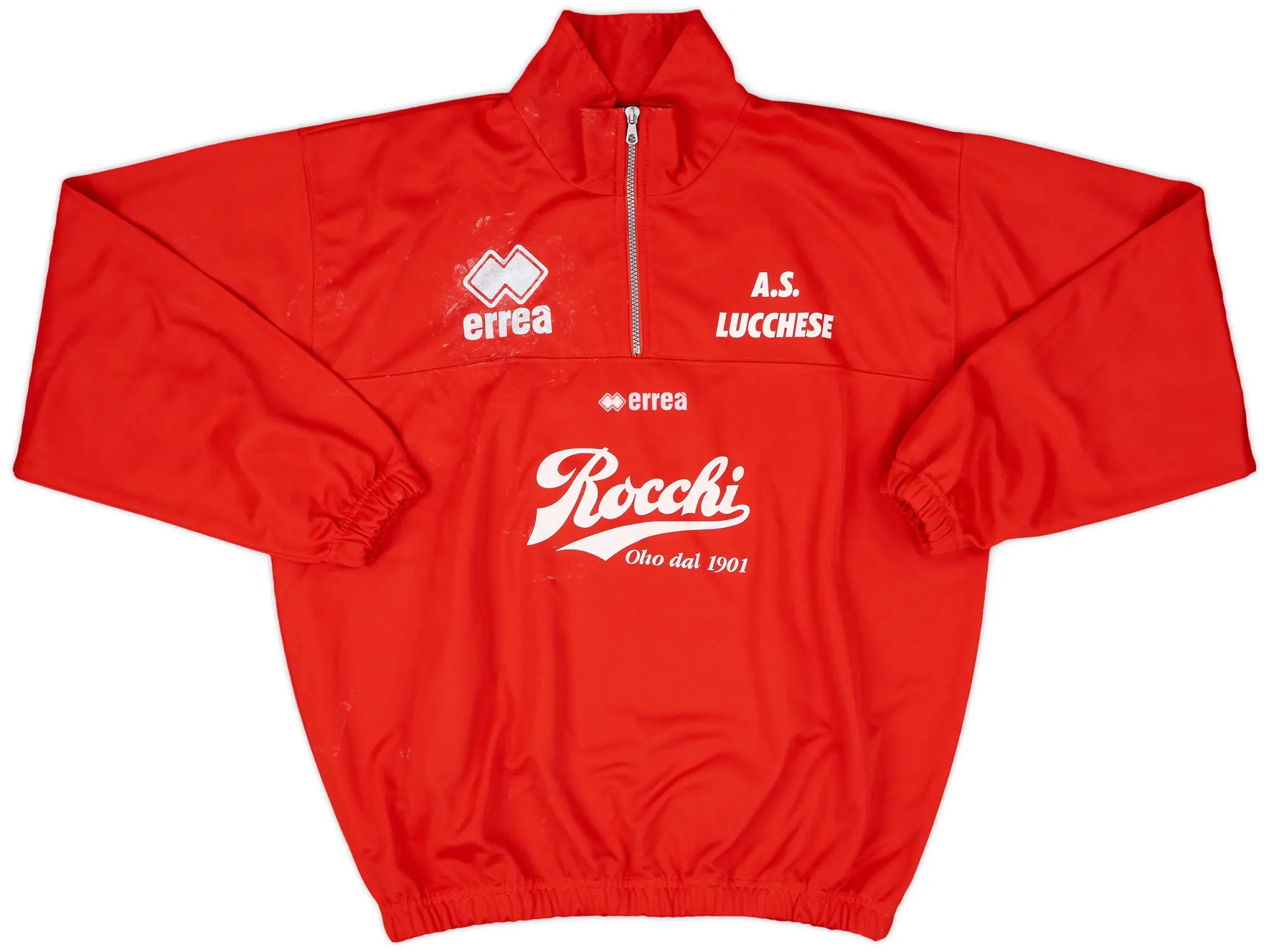 2005-06 Lucchese Errea 1/4 Zip Drill Top - 5/10 - (XL)
