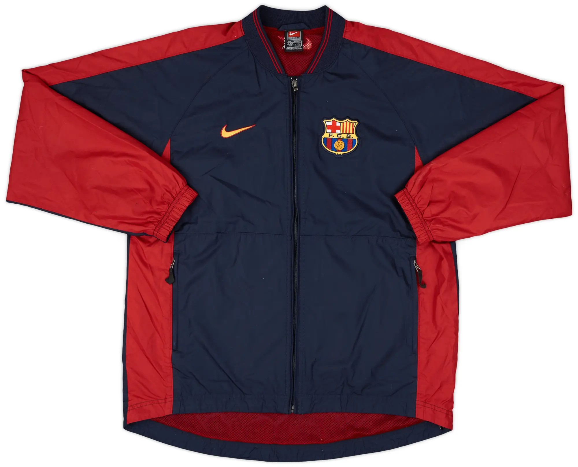1999-00 Barcelona Nike Track Jacket - 9/10 - (S)