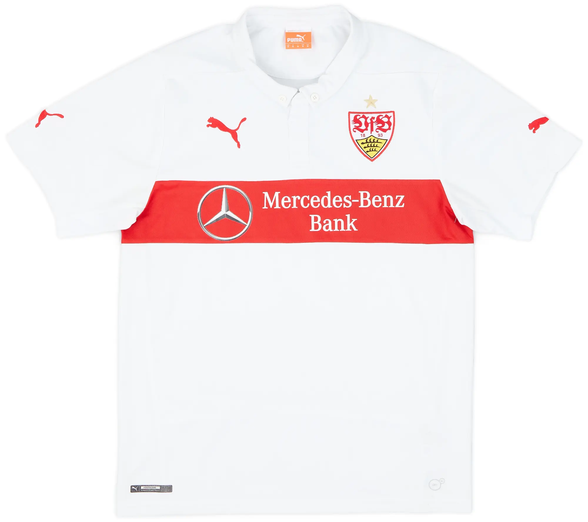 2014-15 Stuttgart Home Shirt - 9/10 - (M)
