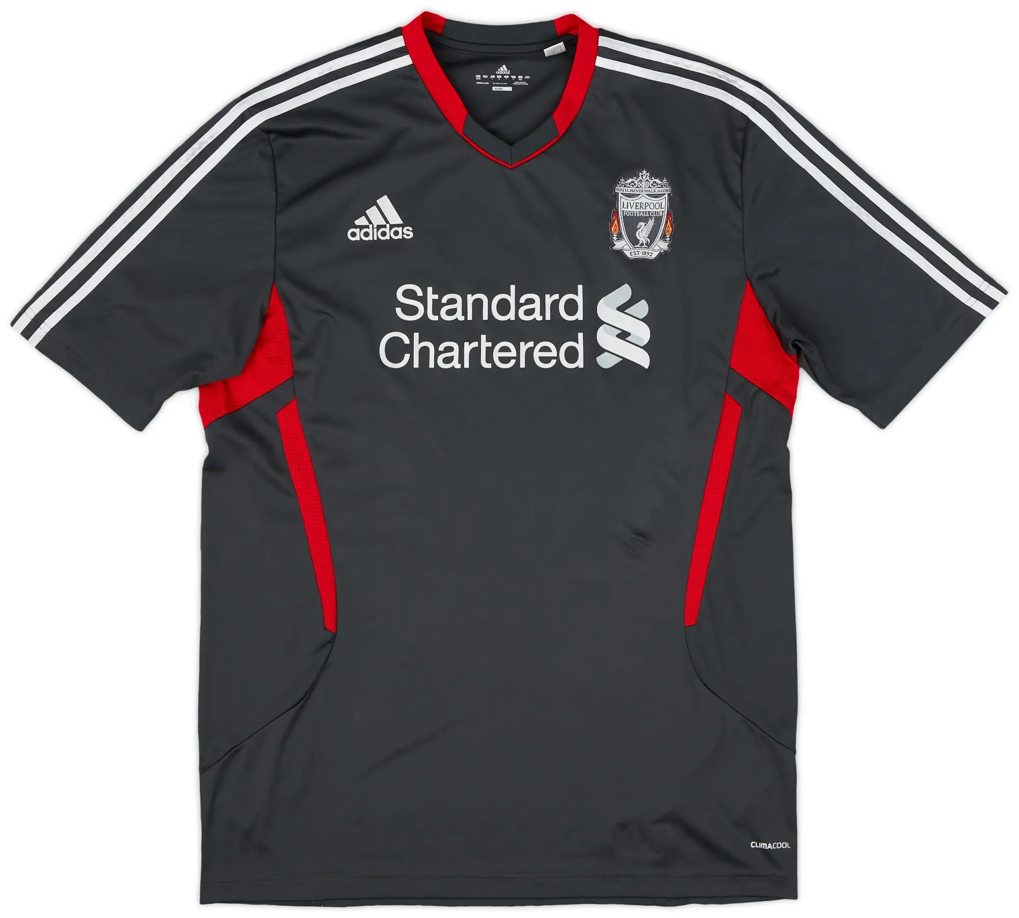 2011-12 Liverpool adidas Training Shirt - 9/10 - (XL)