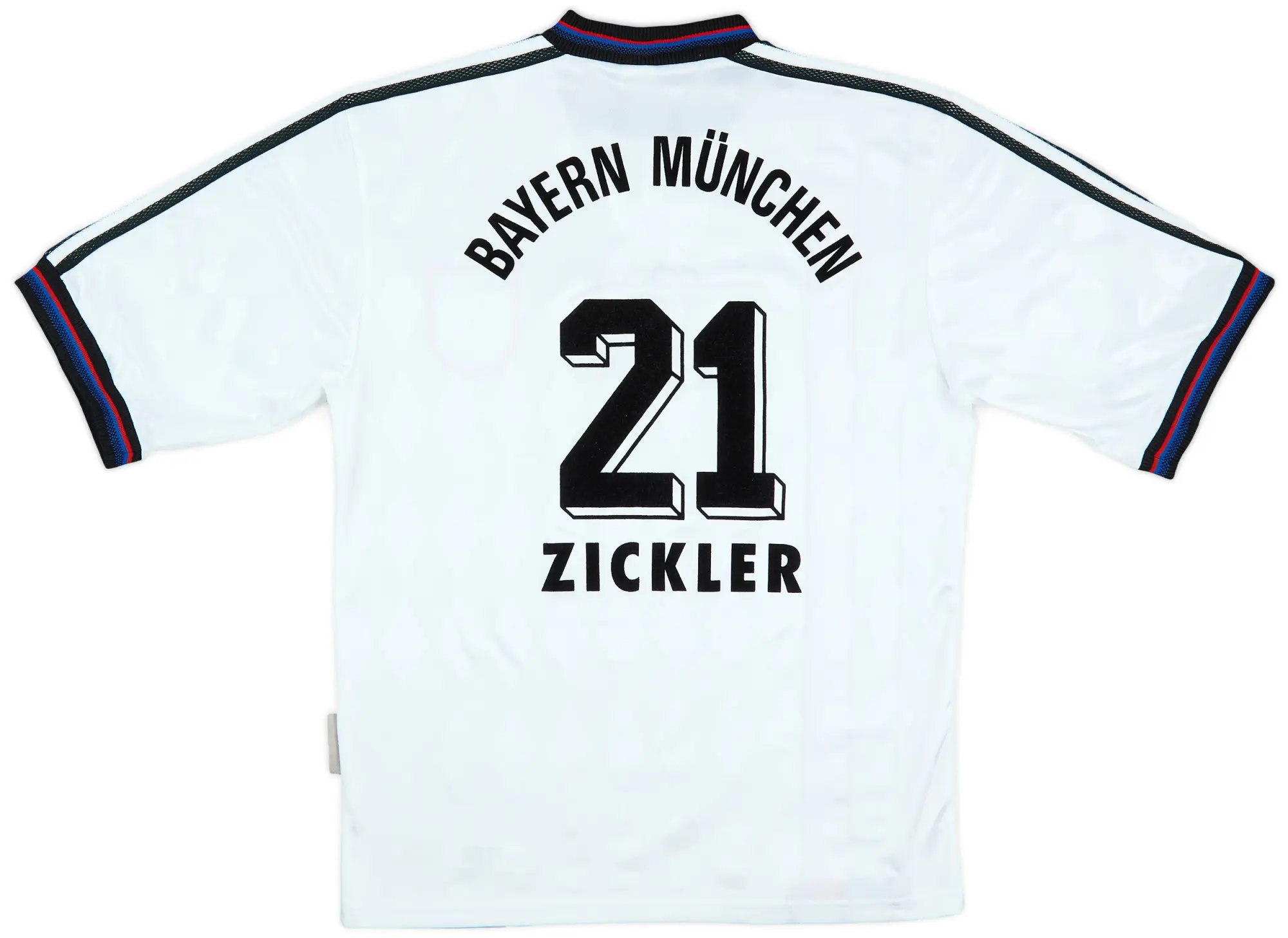 1996-98 Bayern Munich Away Shirt Zickler #21 - 8/10 - (M)