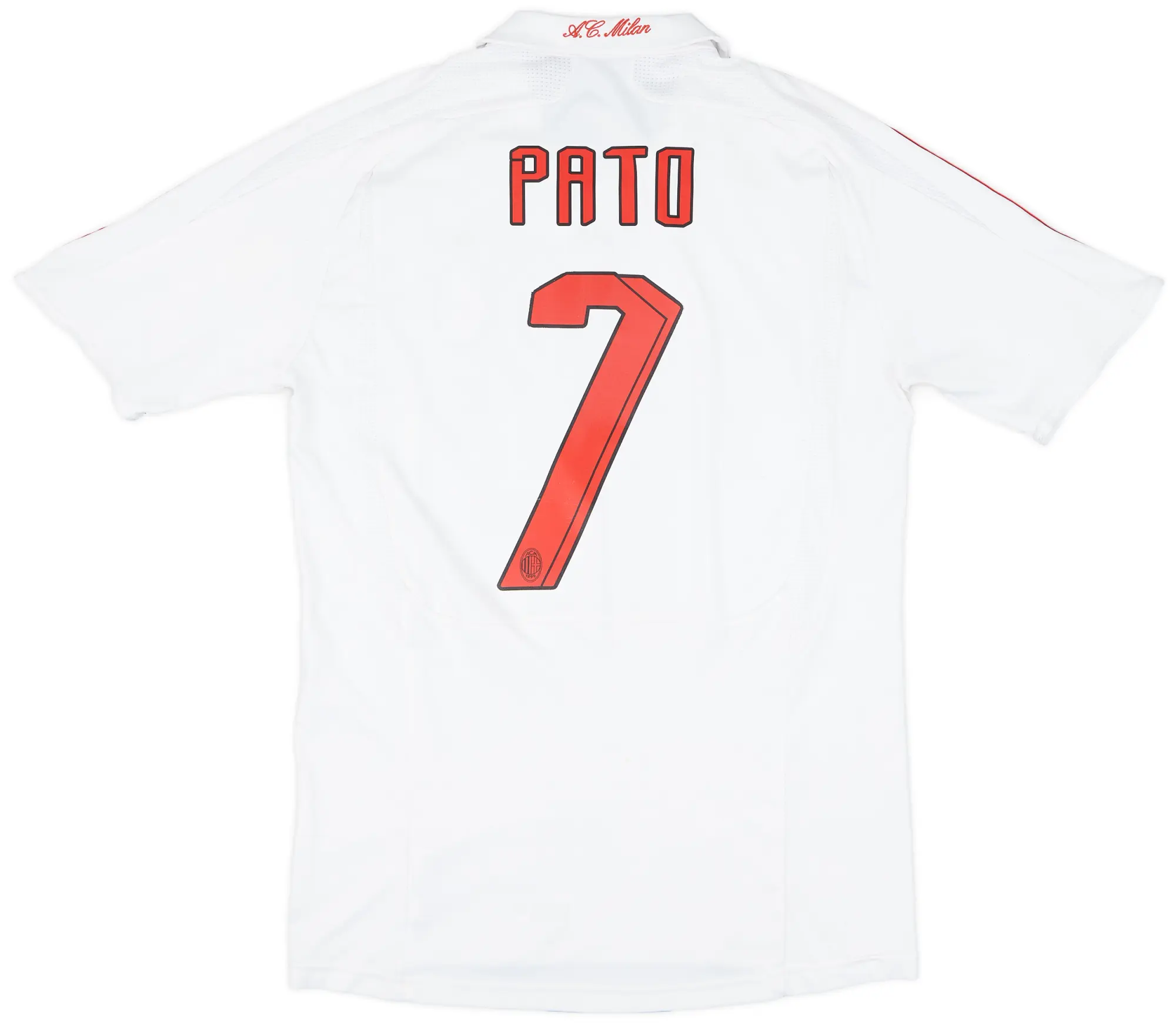 2009-10 AC Milan Away Shirt Pato #7 - 6/10 - (M)