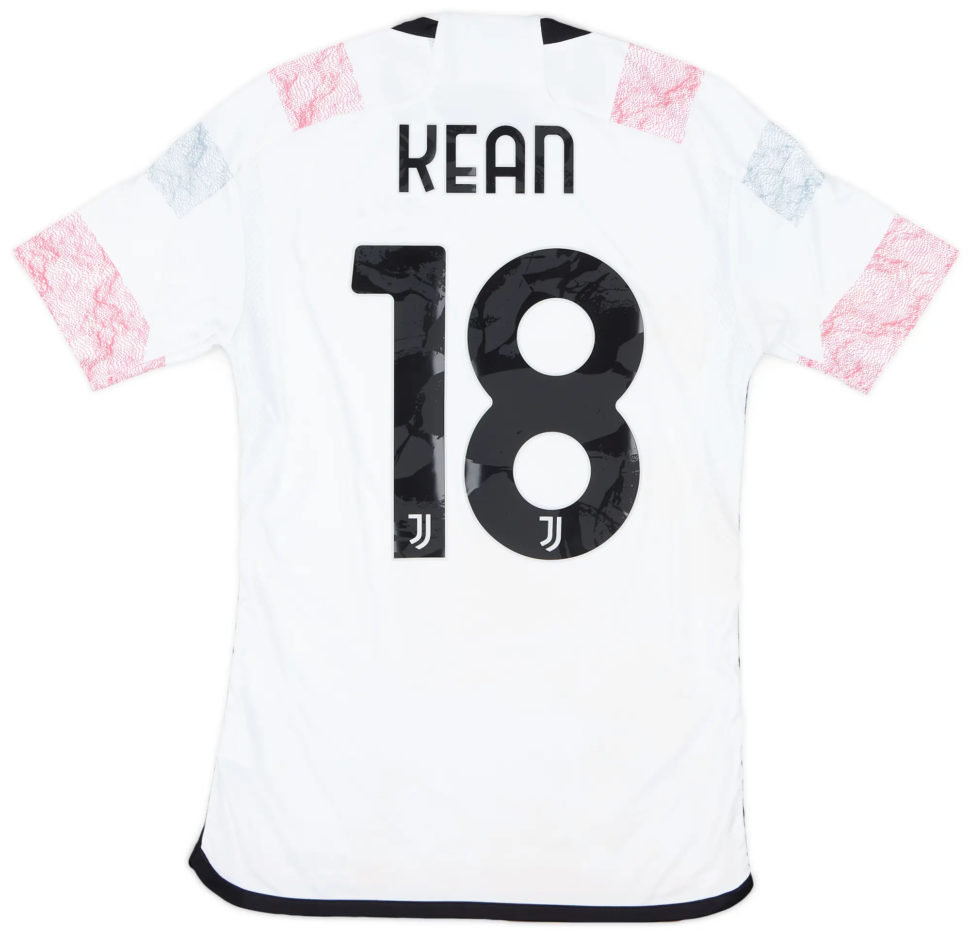 2023-24 Juventus Away Shirt Kean #18 - 5/10 - (XS)