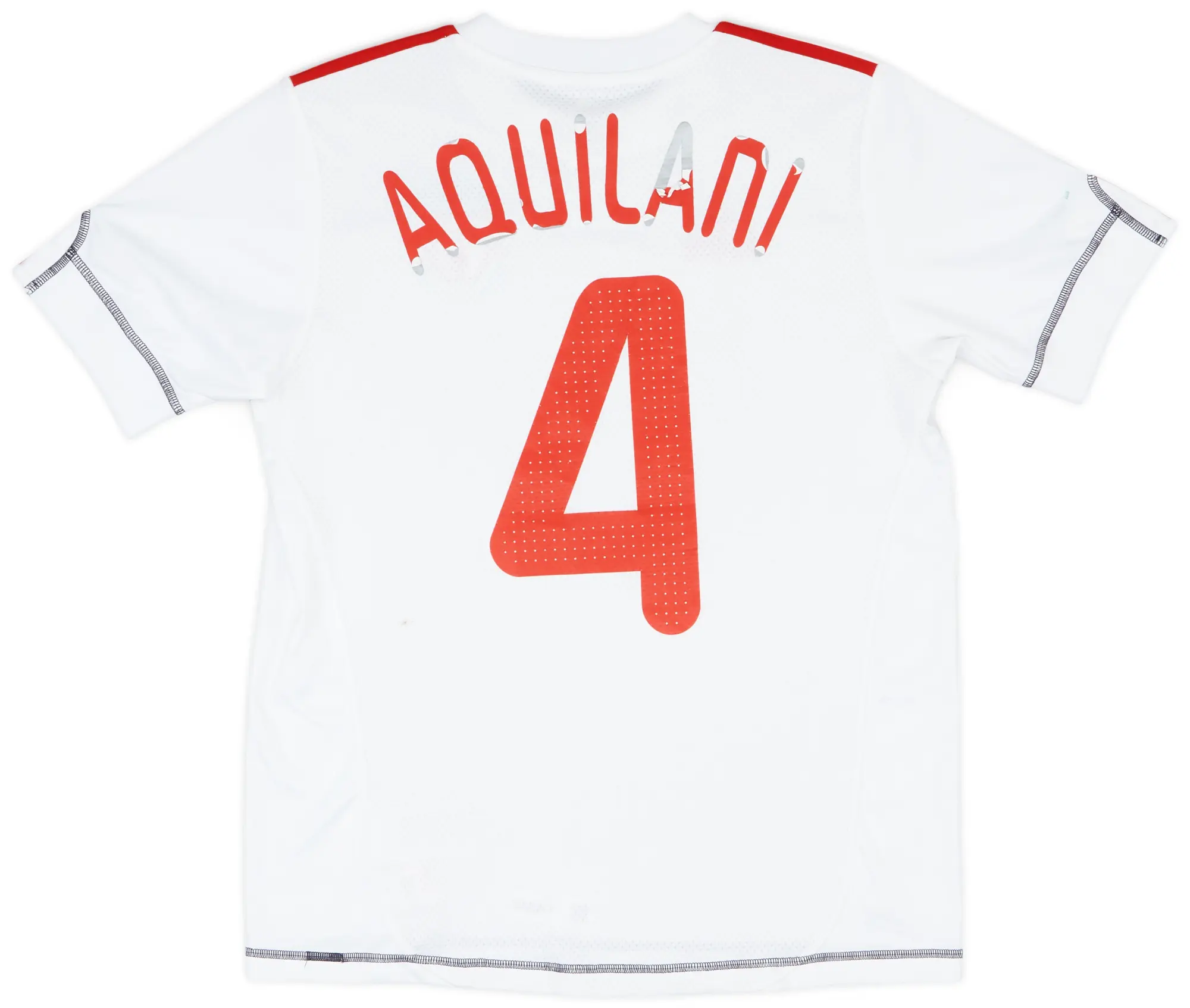 2009-10 Liverpool Third Shirt Aquilani #4 - 4/10 - (L.Boys)