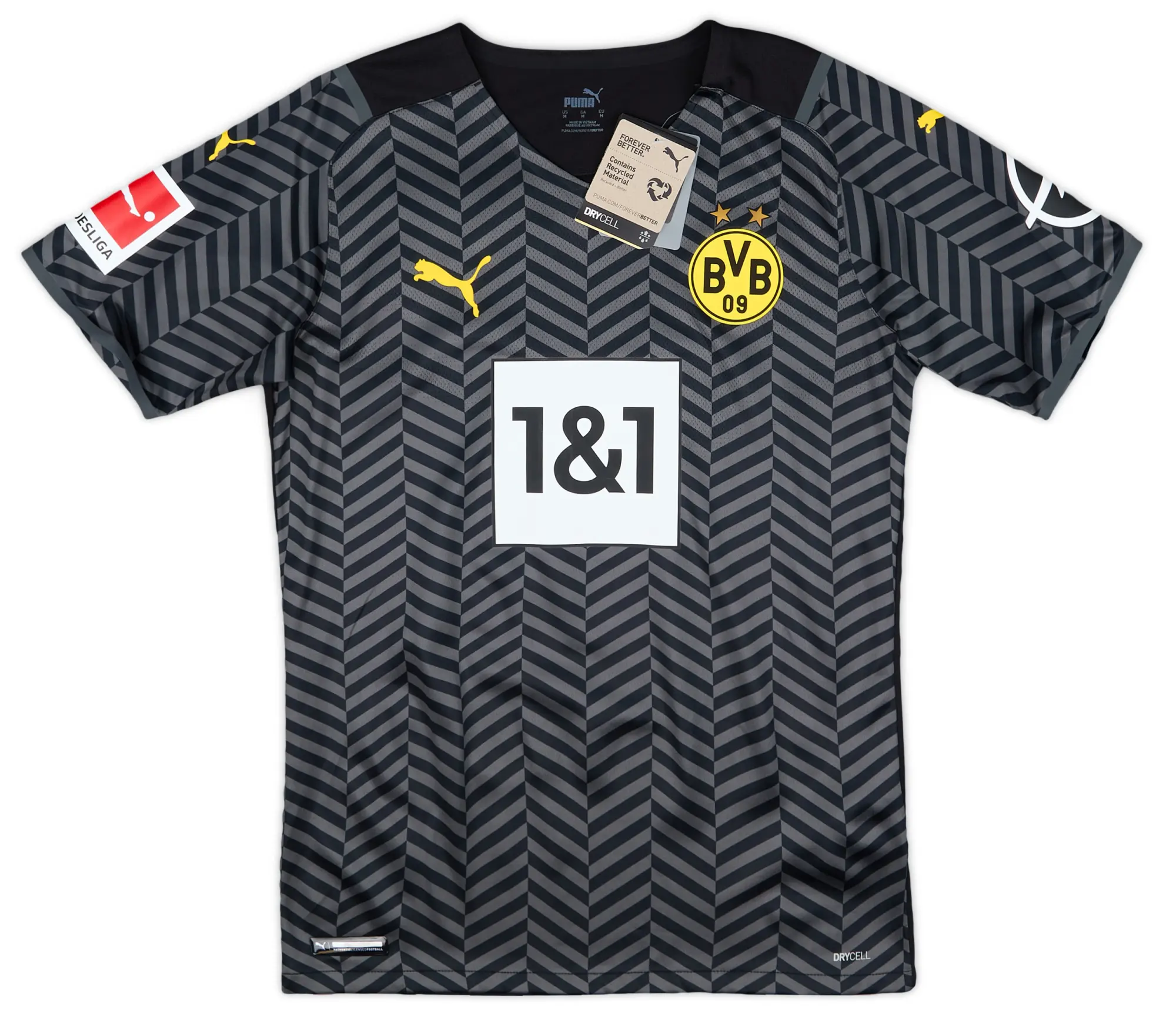2021-22 Borussia Dortmund Player Issue Away Shirt (M)
