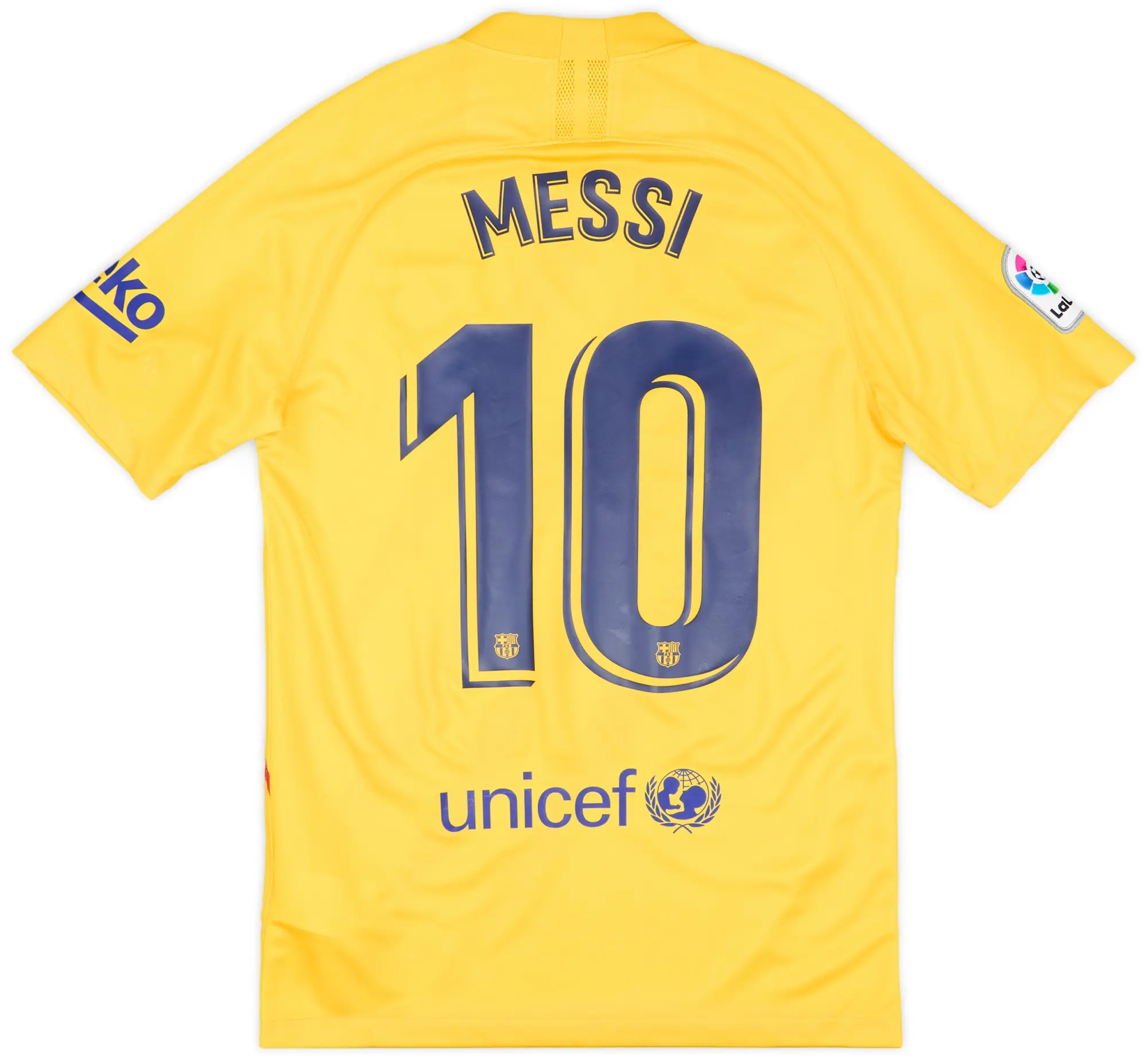 2020-21 Barcelona Fourth Shirt Messi #10 (S)