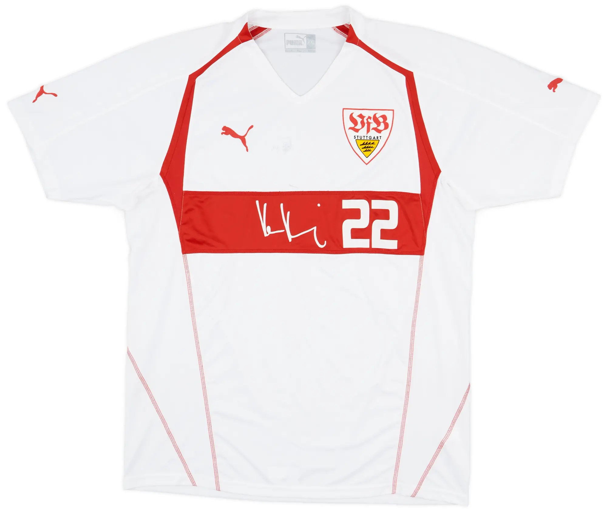2004-05 Stuttgart 'Kevin Kuranyi' Home Shirt - 8/10 - (XXL)