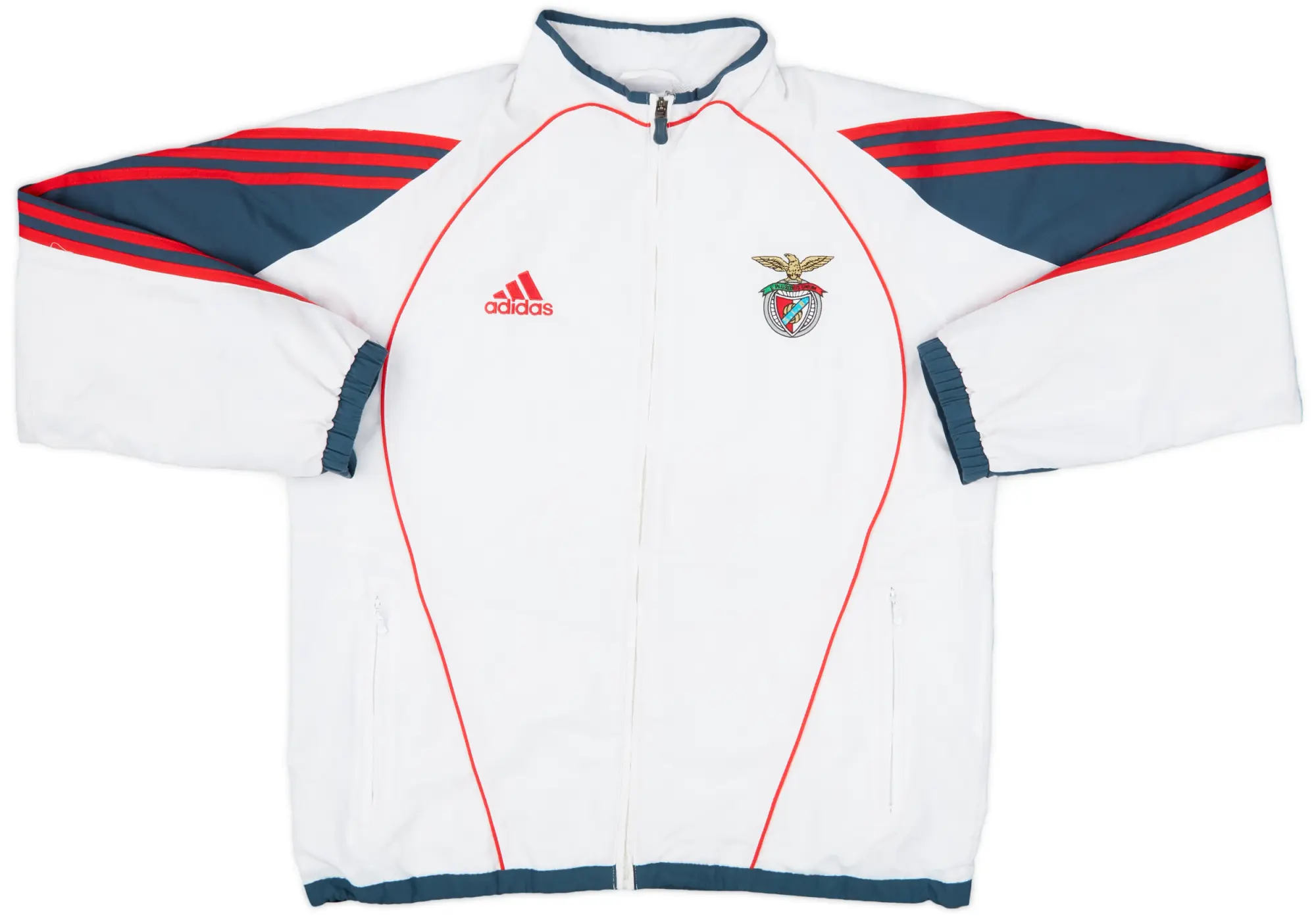 2005-06 Benfica adidas Track Jacket - 6/10 - (M/L)