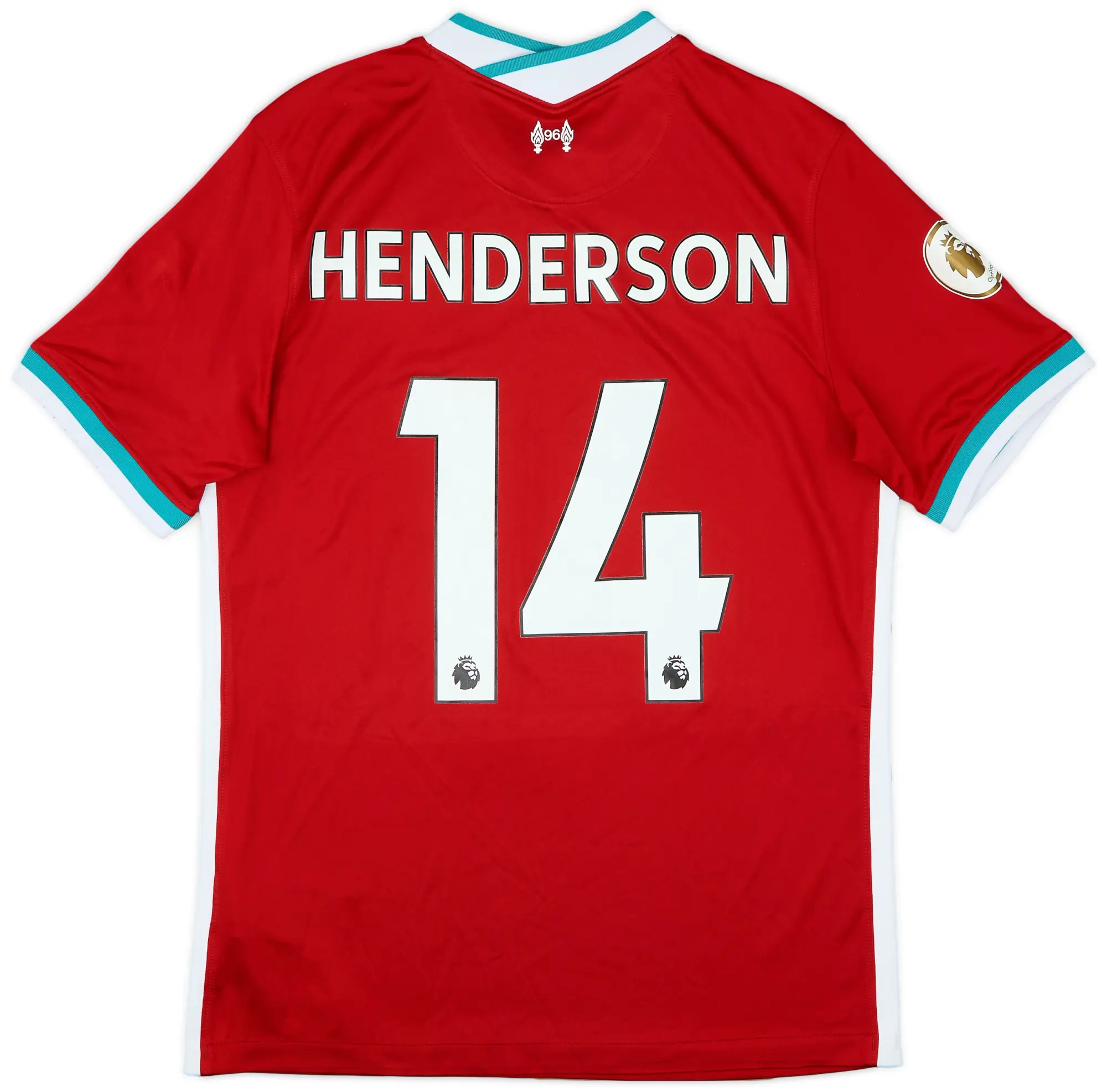 2020-21 Liverpool Home Shirt Henderson #14 - 7/10 - (M)