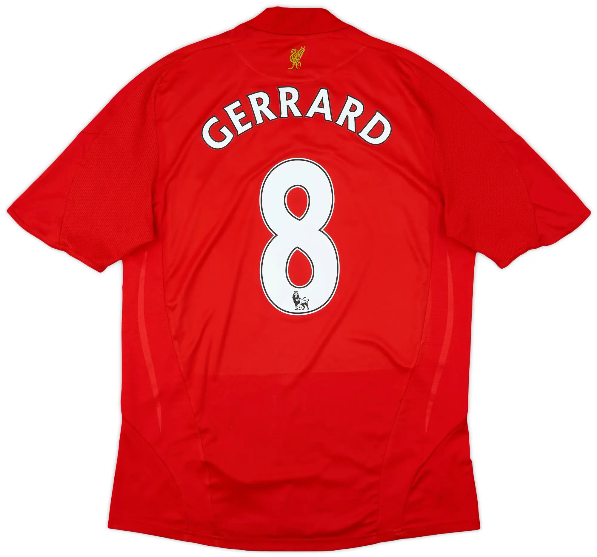 2008-10 Liverpool Home Shirt Gerrard #8 - 6/10 - (M)