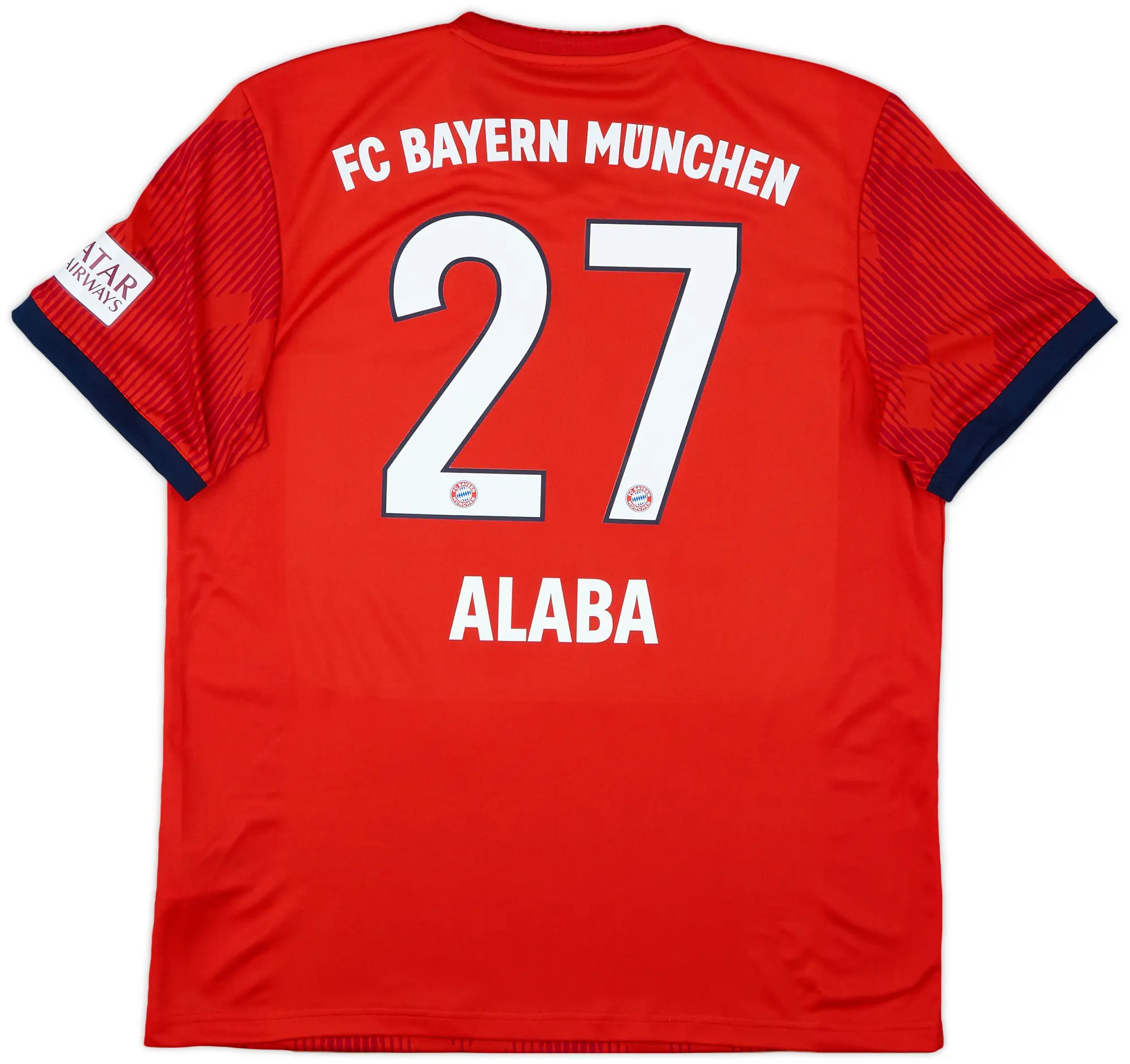 2018-19 Bayern Munich Home Shirt Alaba #27 - 10/10 - (L)