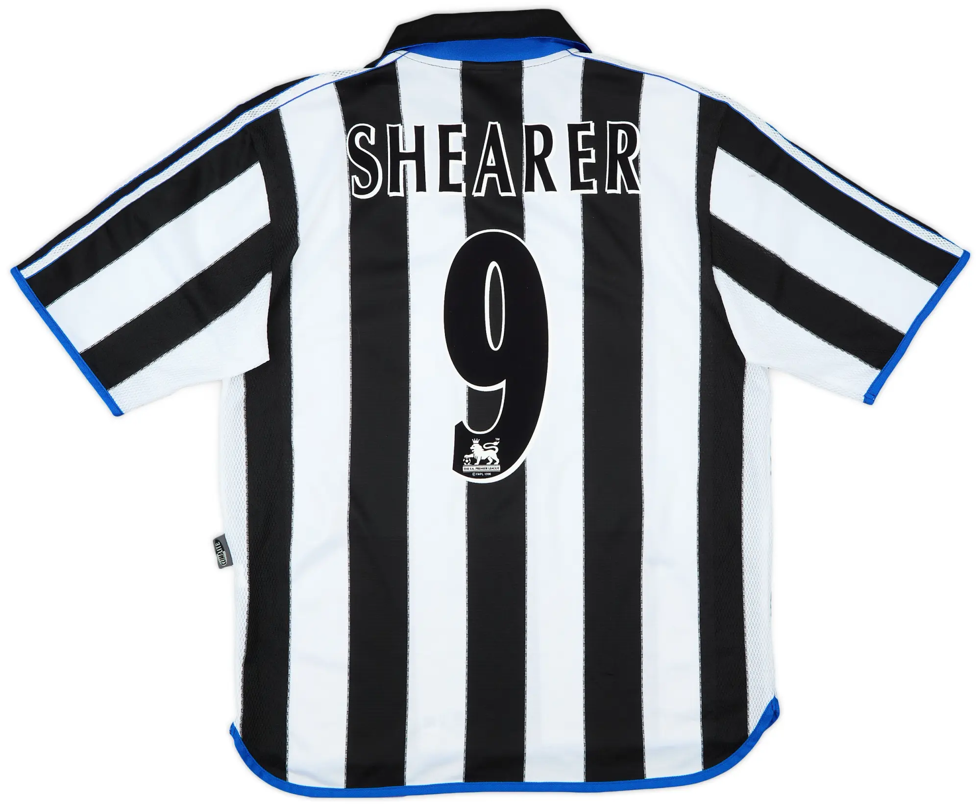 2000-01 Newcastle Home Shirt Shearer #9 - 6/10 - (L)