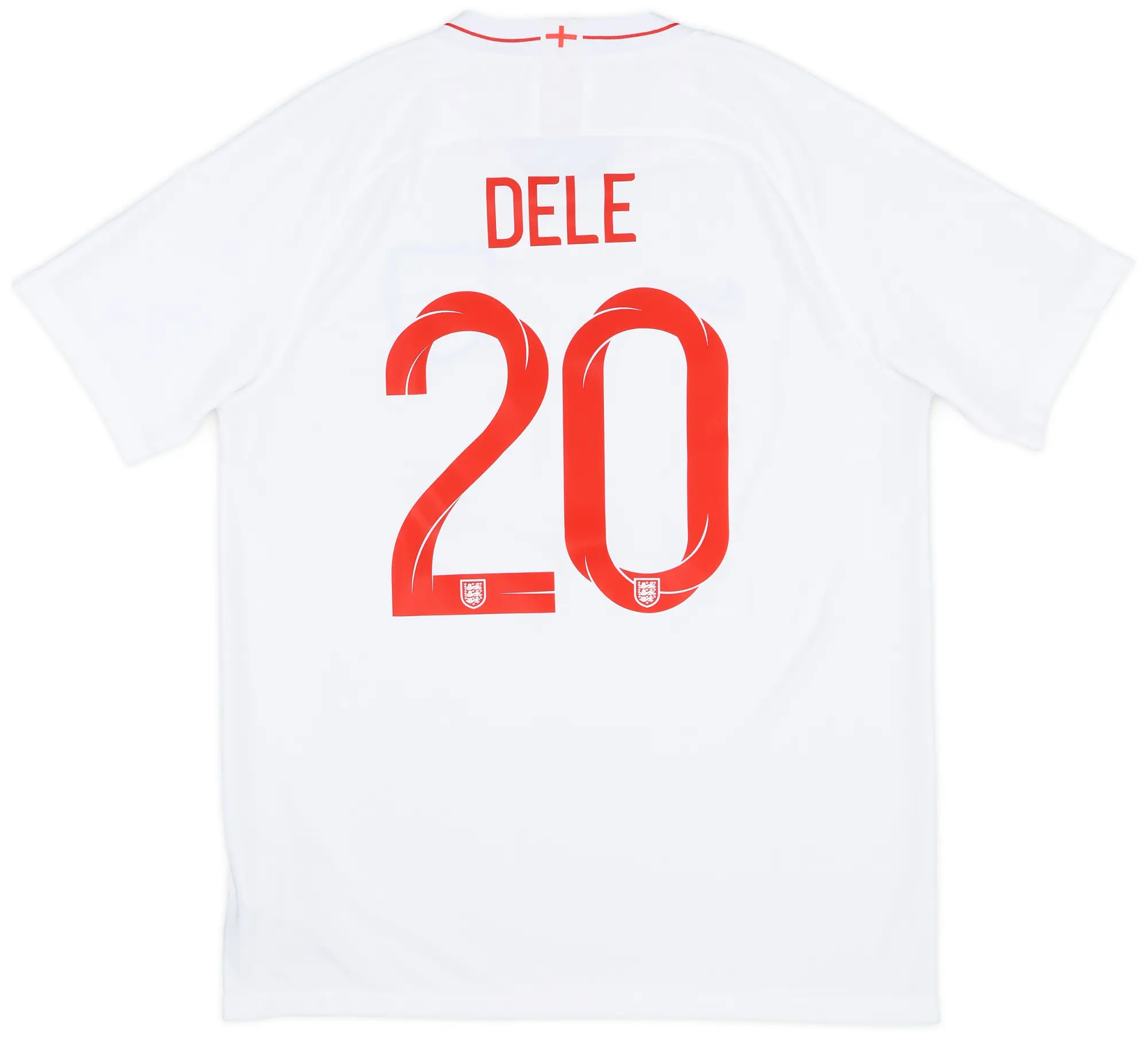 2018-19 England Home Shirt Dele #20 - 8/10 - (L)