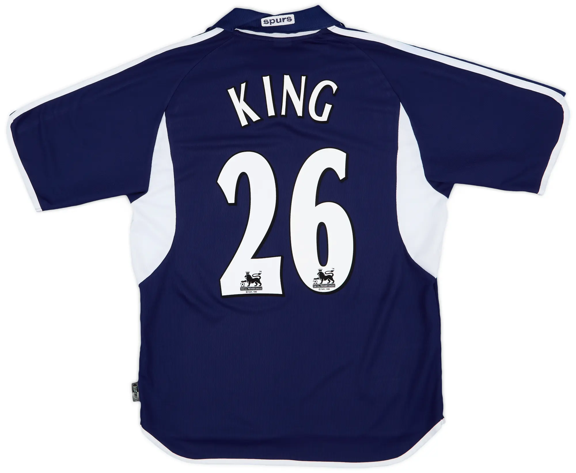 2000-01 Tottenham Away Shirt King #26 - 8/10 - (S)