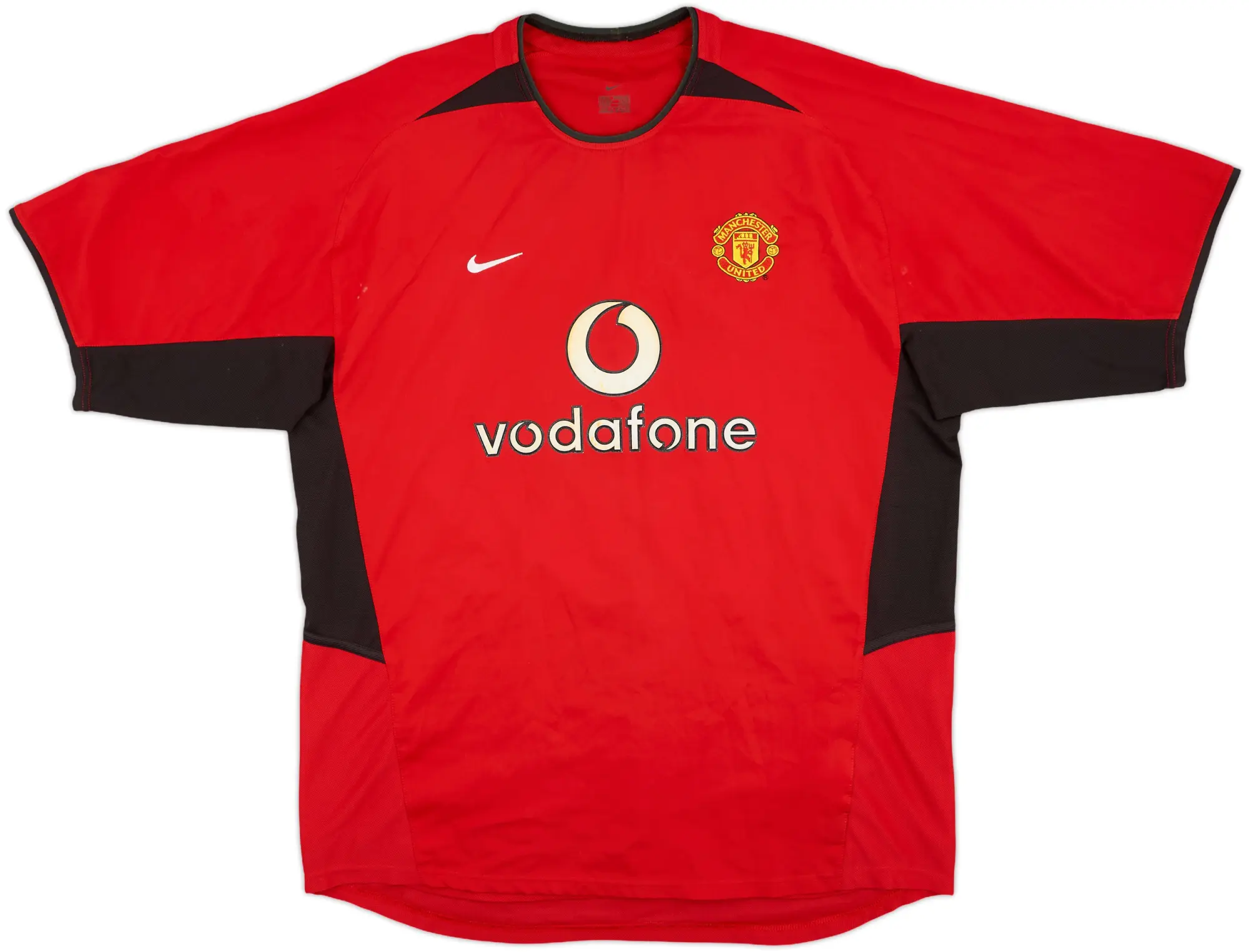 2002-04 Manchester United Home Shirt - 4/10 - (S)
