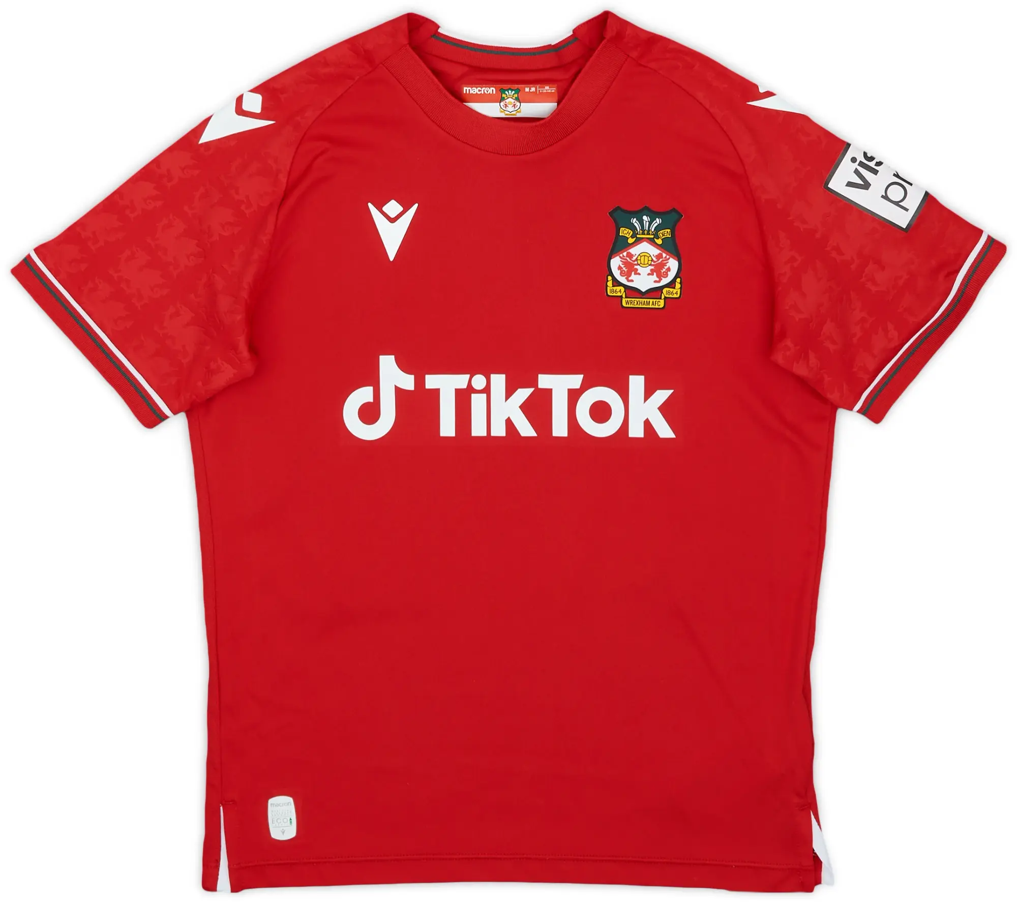 2022-23 Wrexham Home Shirt - 7/10 - (M.Boys)