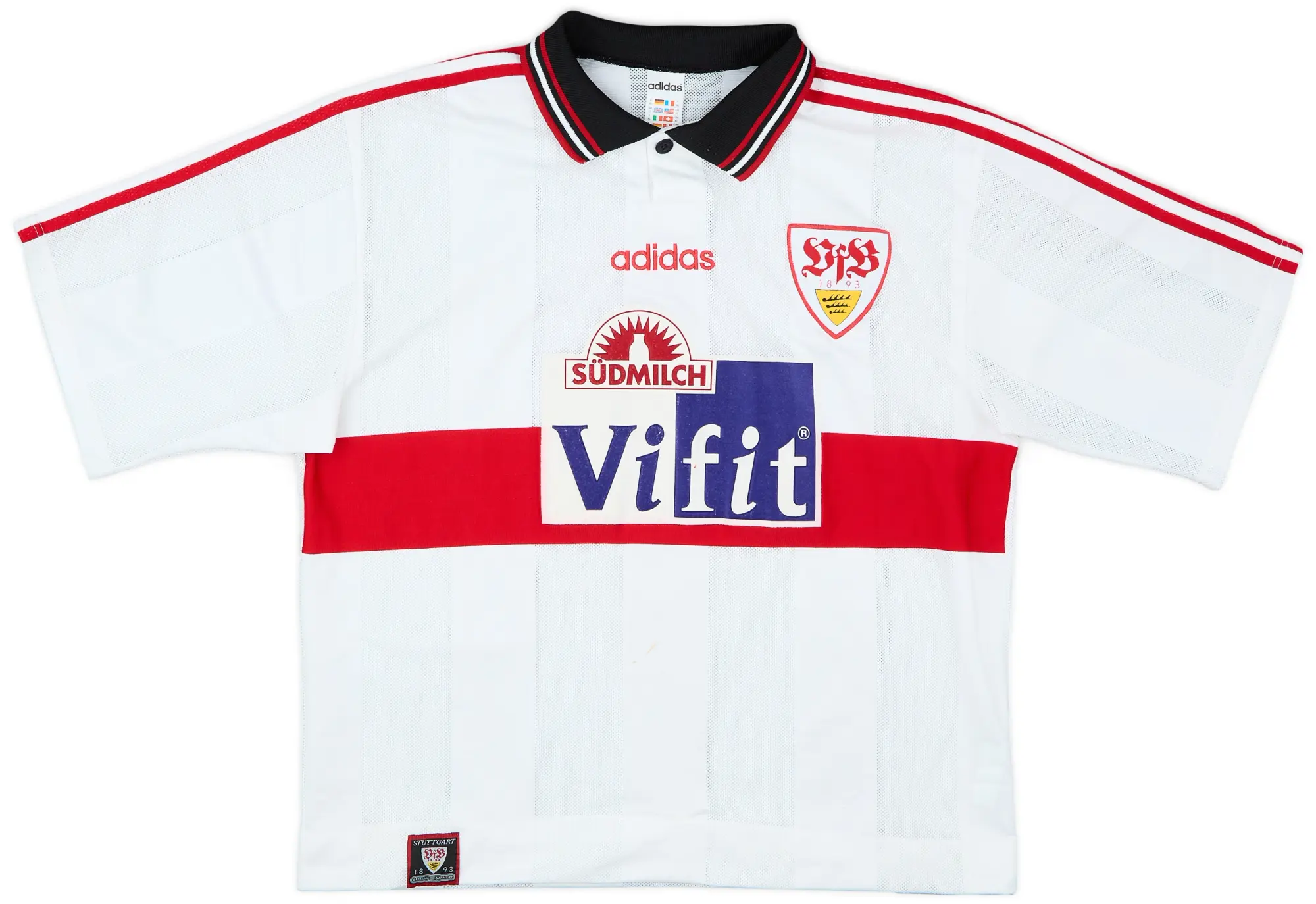 1996-97 Stuttgart Home Shirt - 6/10 - (XL)