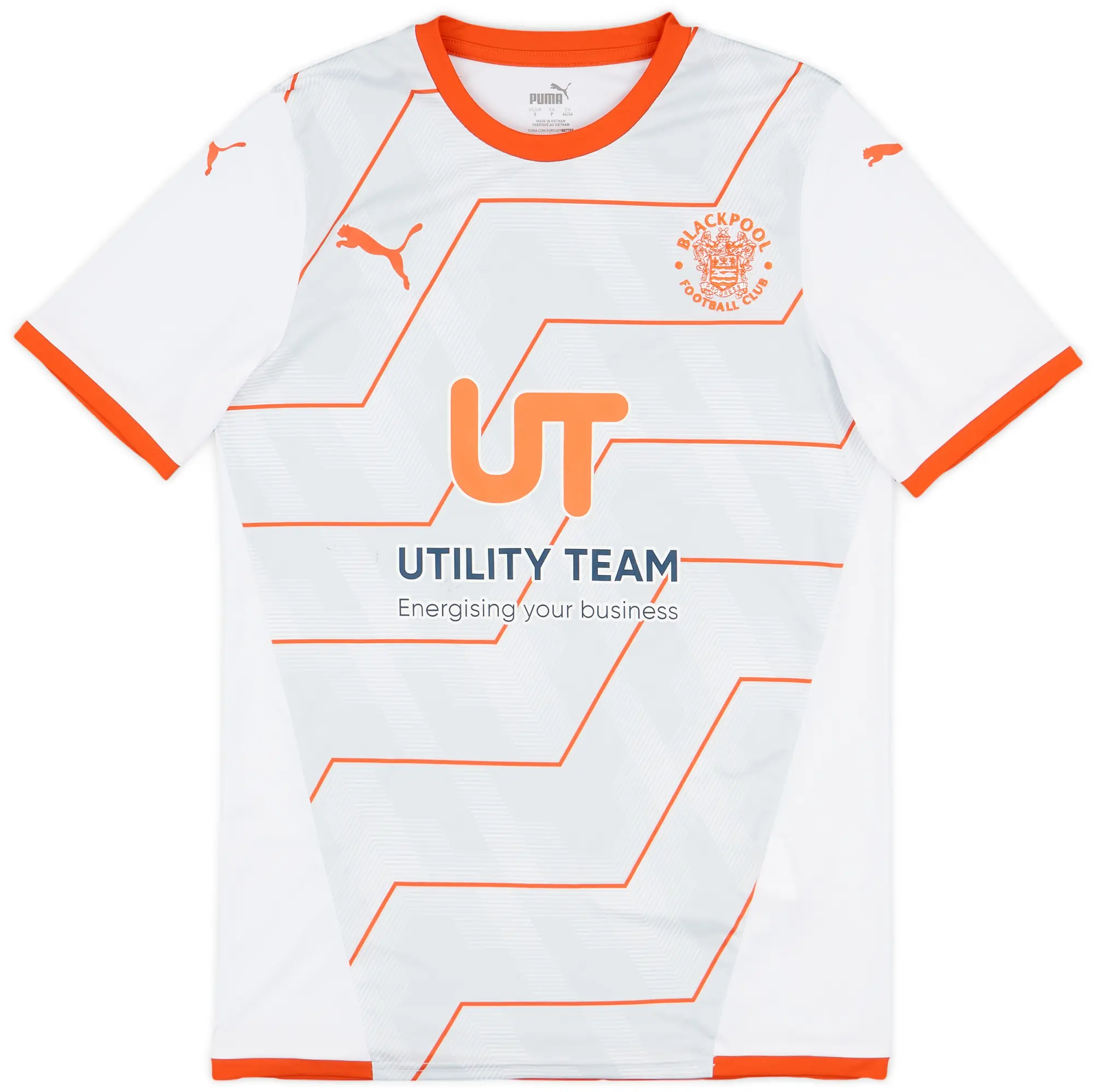 2021-22 Blackpool Away Shirt - 8/10 - (S)