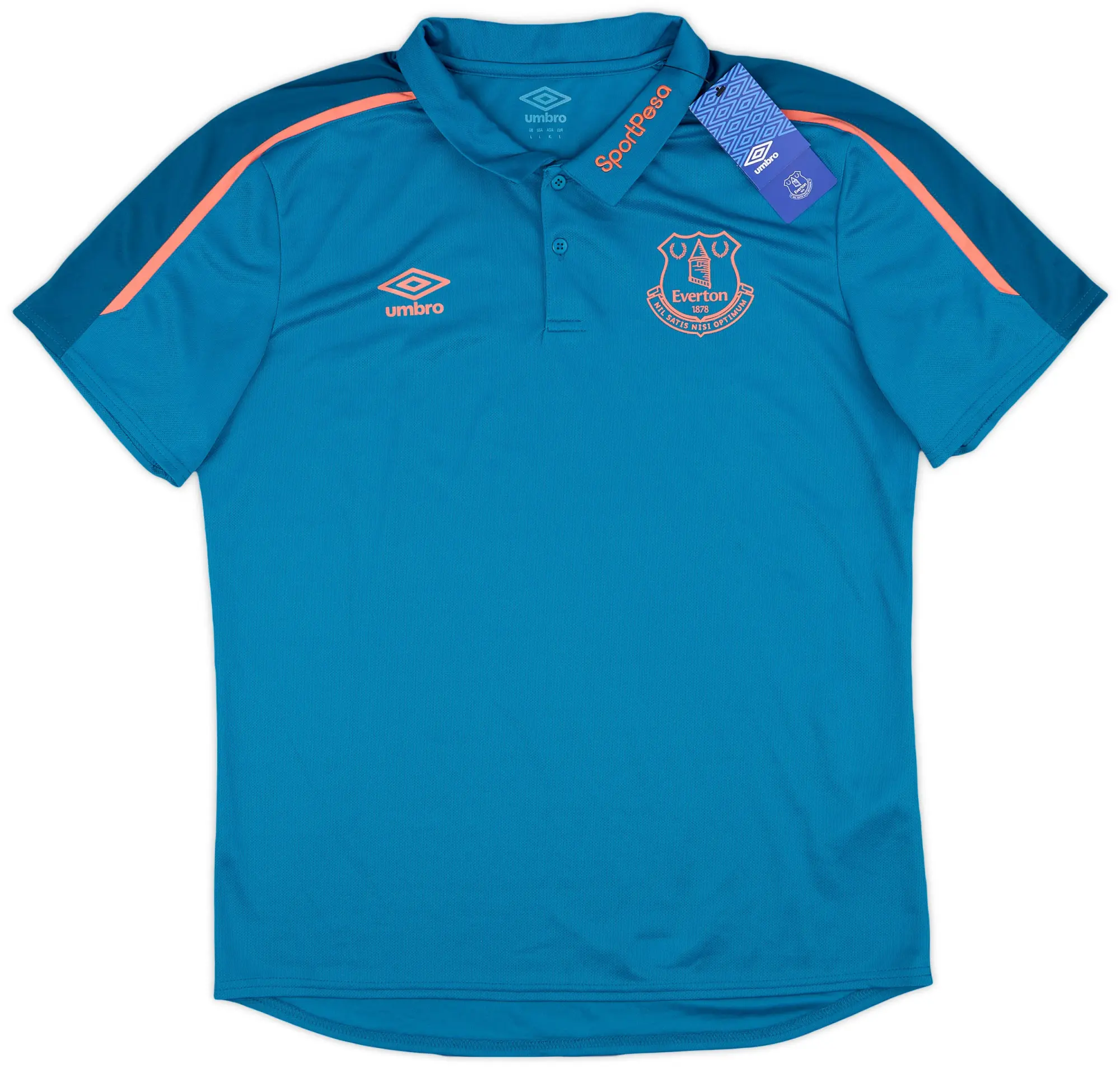 2018-19 Everton Umbro Polo Shirt (L)