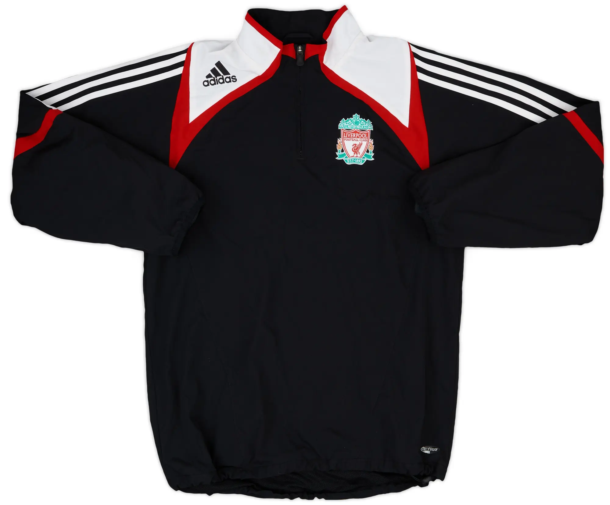 2007-08 Liverpool adidas Track Jacket - 8/10 - (S)