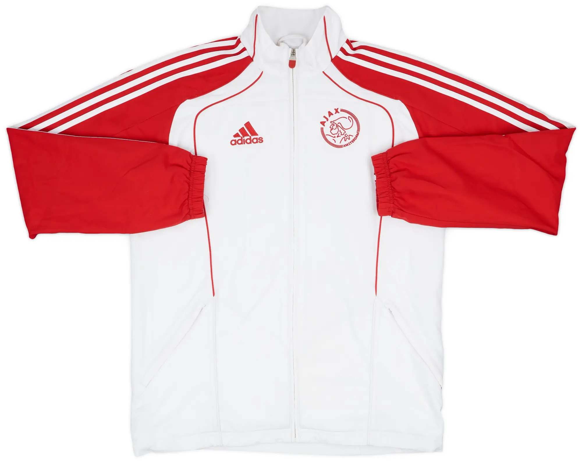 2011-12 Ajax adidas Track Jacket - 8/10 - (M)