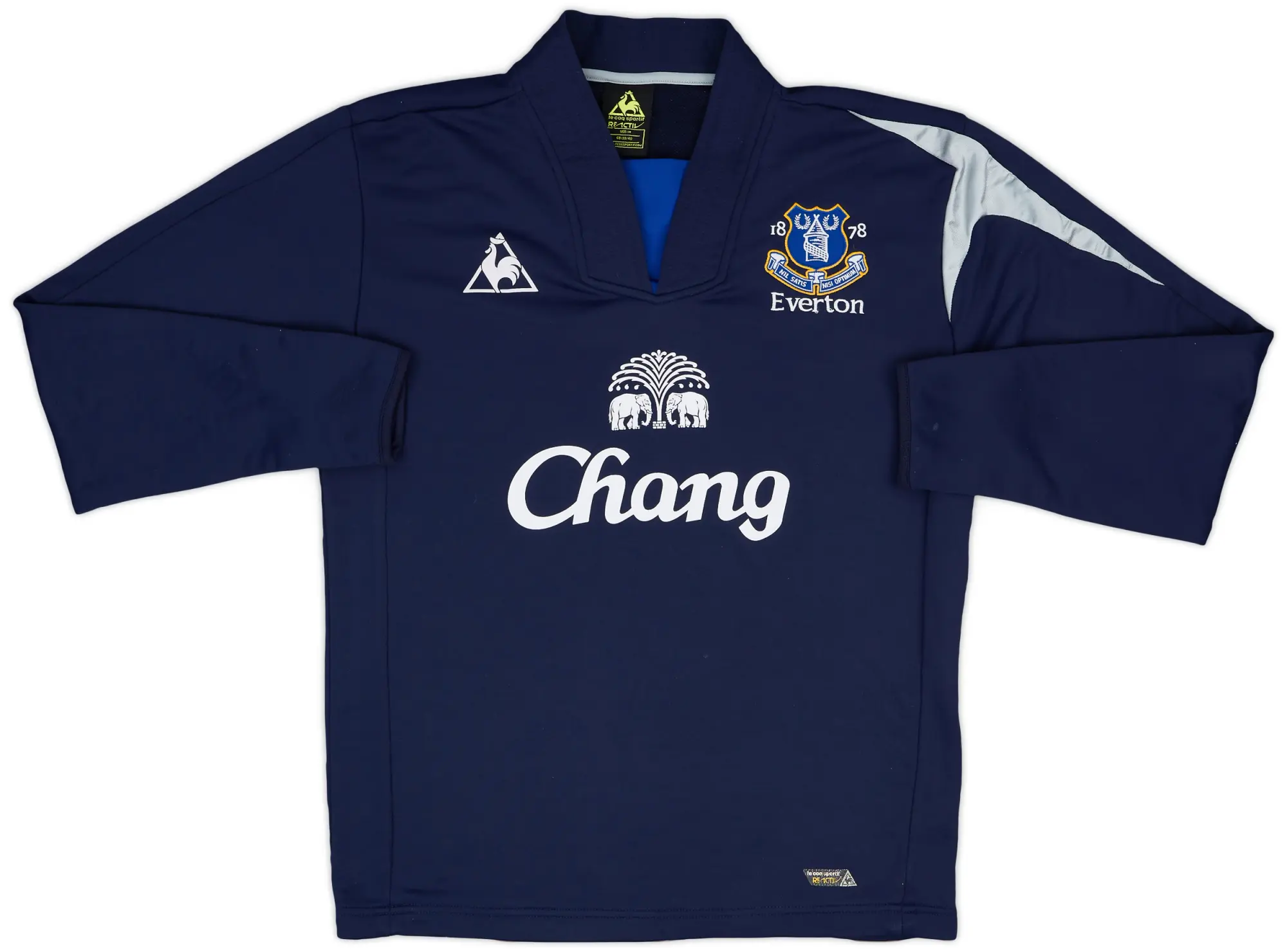 2009-10 Everton Le Coq Sportif Drill Top - 8/10 - (M)