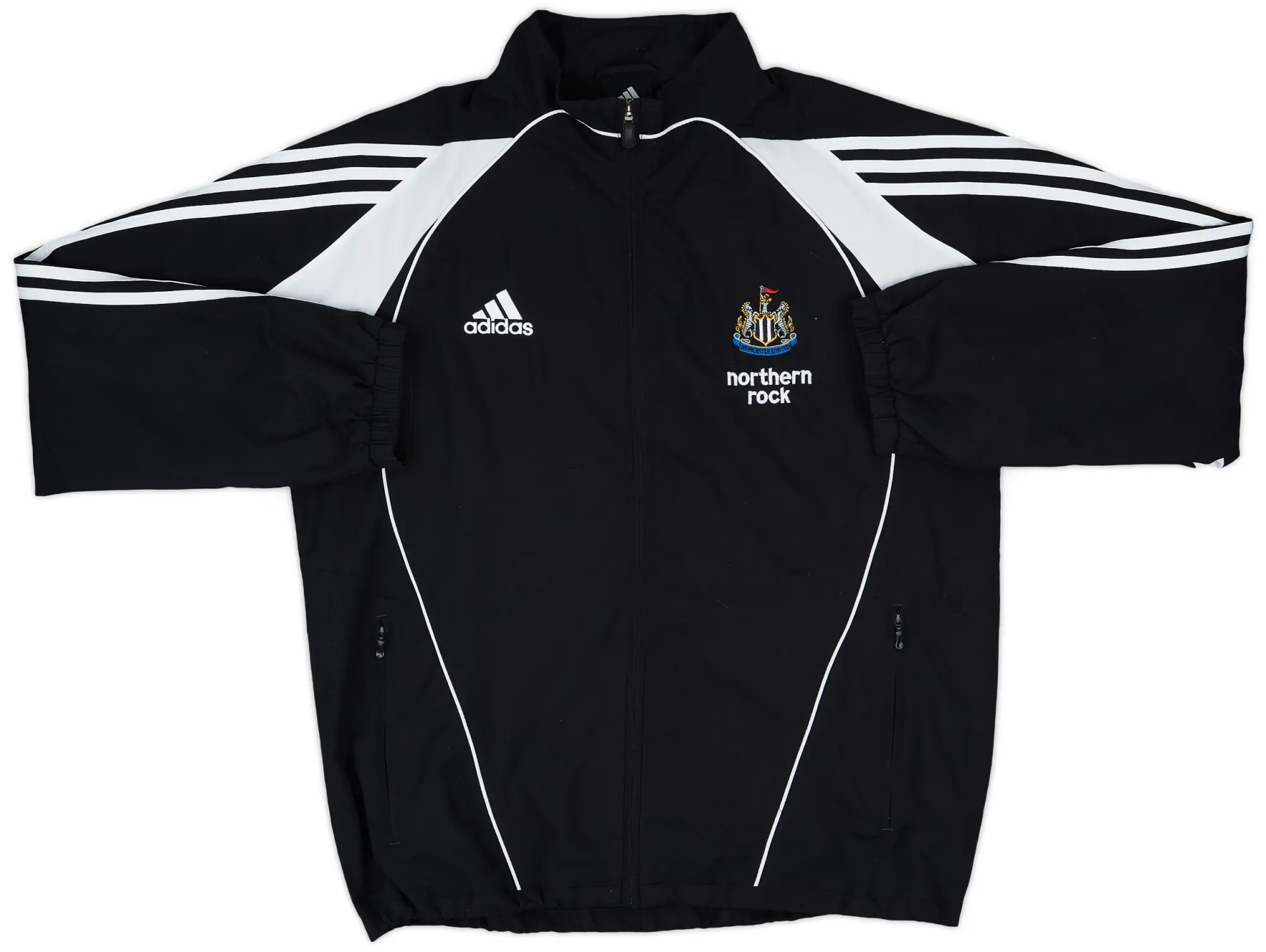 2005-06 Newcastle United adidas Track Jacket - 10/10 - (L 2005-06 Newcastle United adidas Track Jacket - 10/10 - (L