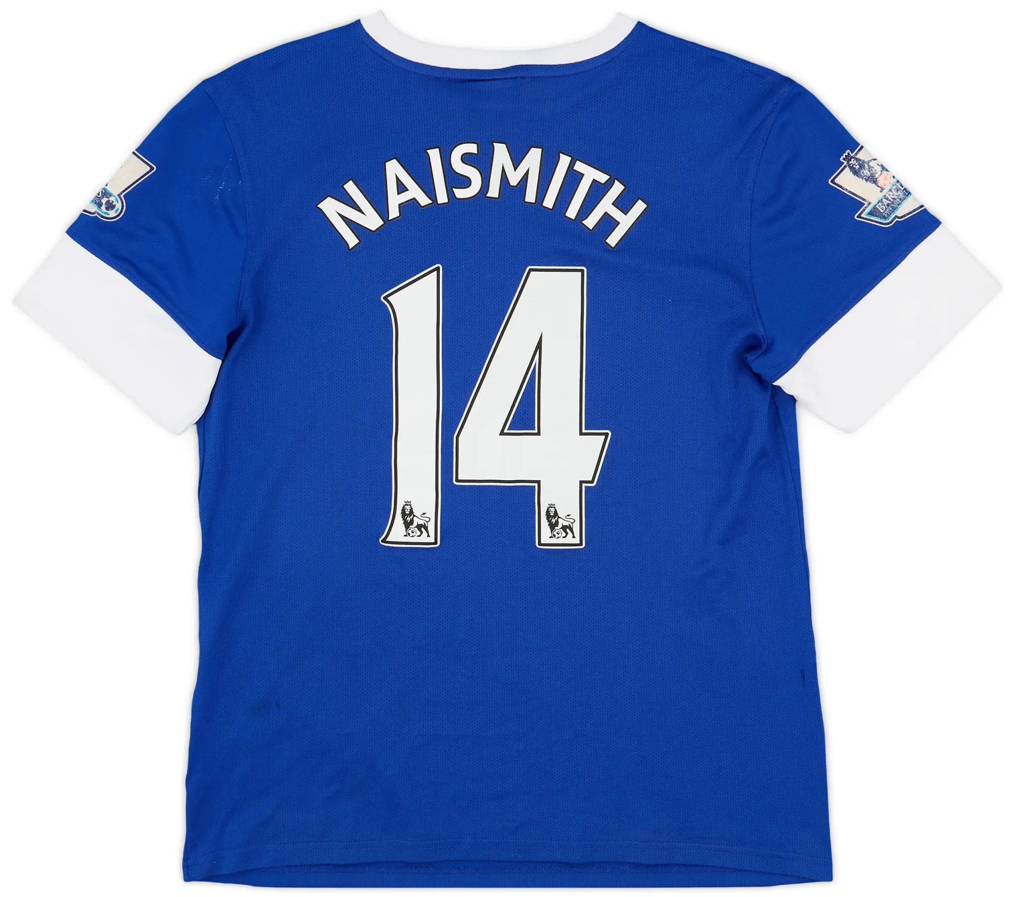 2012-13 Everton Home Shirt Naismith #14 - 7/10 - (M)