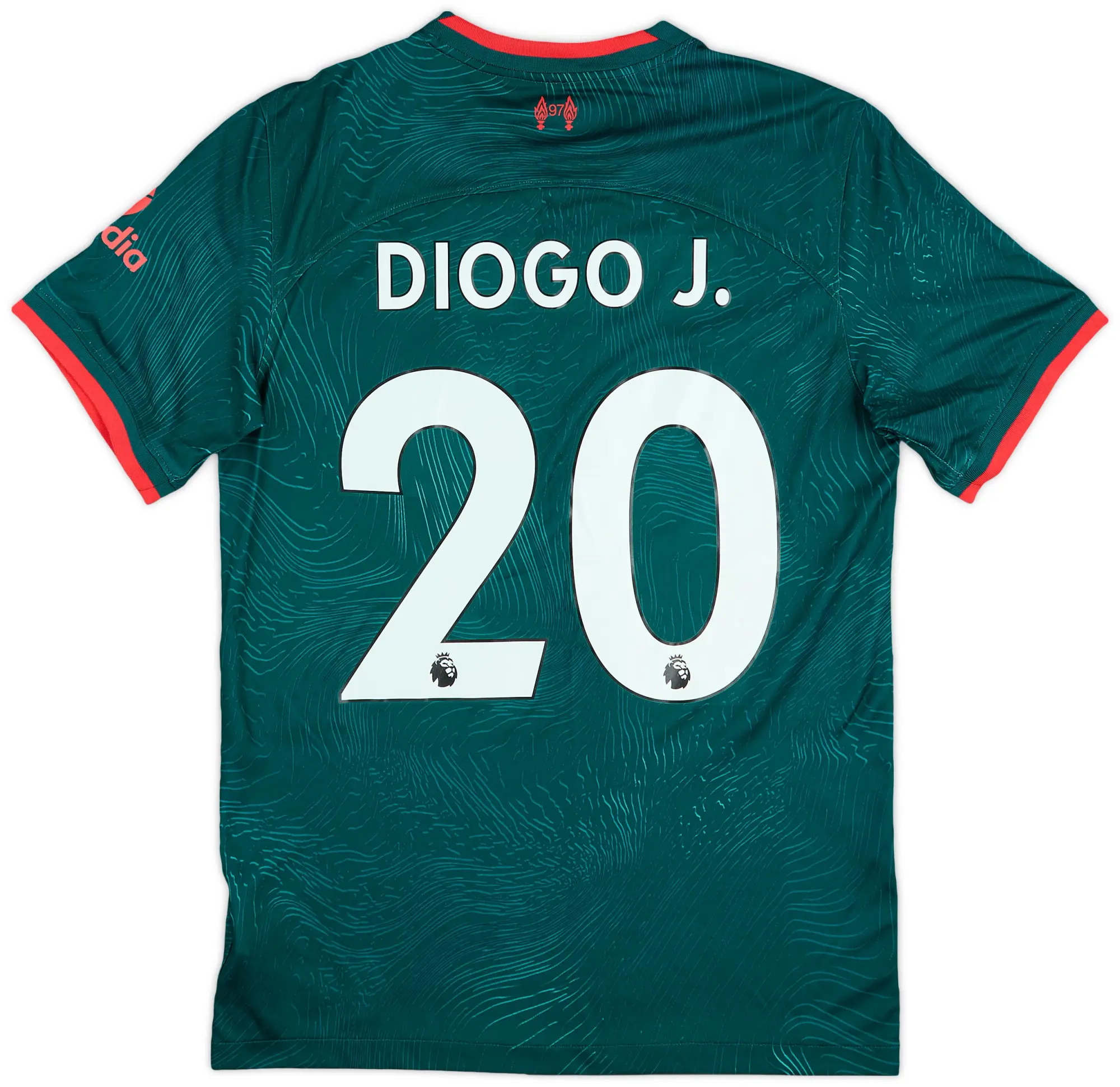 2022-23 Liverpool Third Shirt Diogo J. #20 - 9/10 - (S)