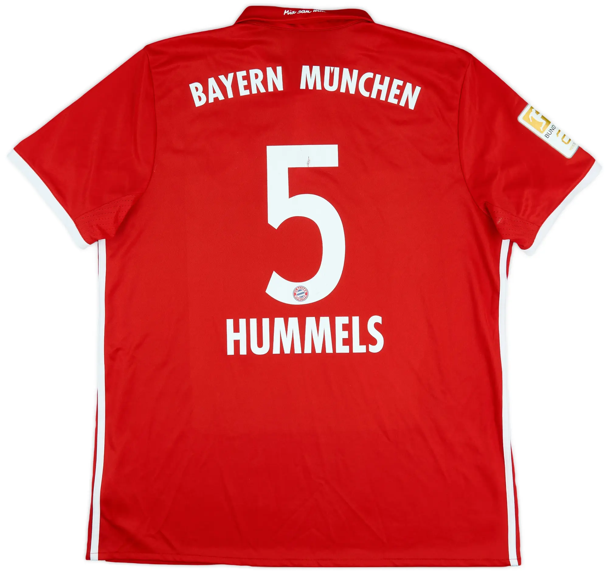 2016-17 Bayern Munich Home Shirt Hummels #5 - 7/10 - (XL)