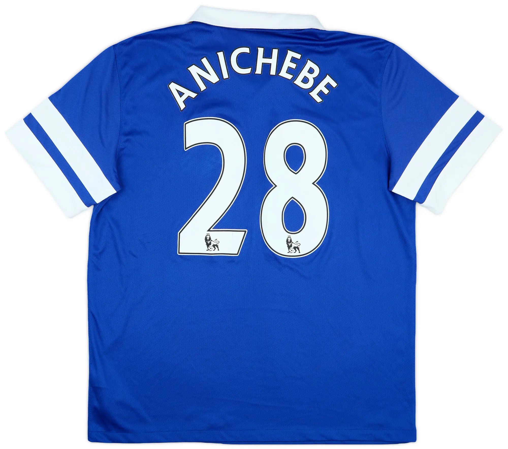 2013-14 Everton Home Shirt Anichebe #28 - 5/10 - (XL)