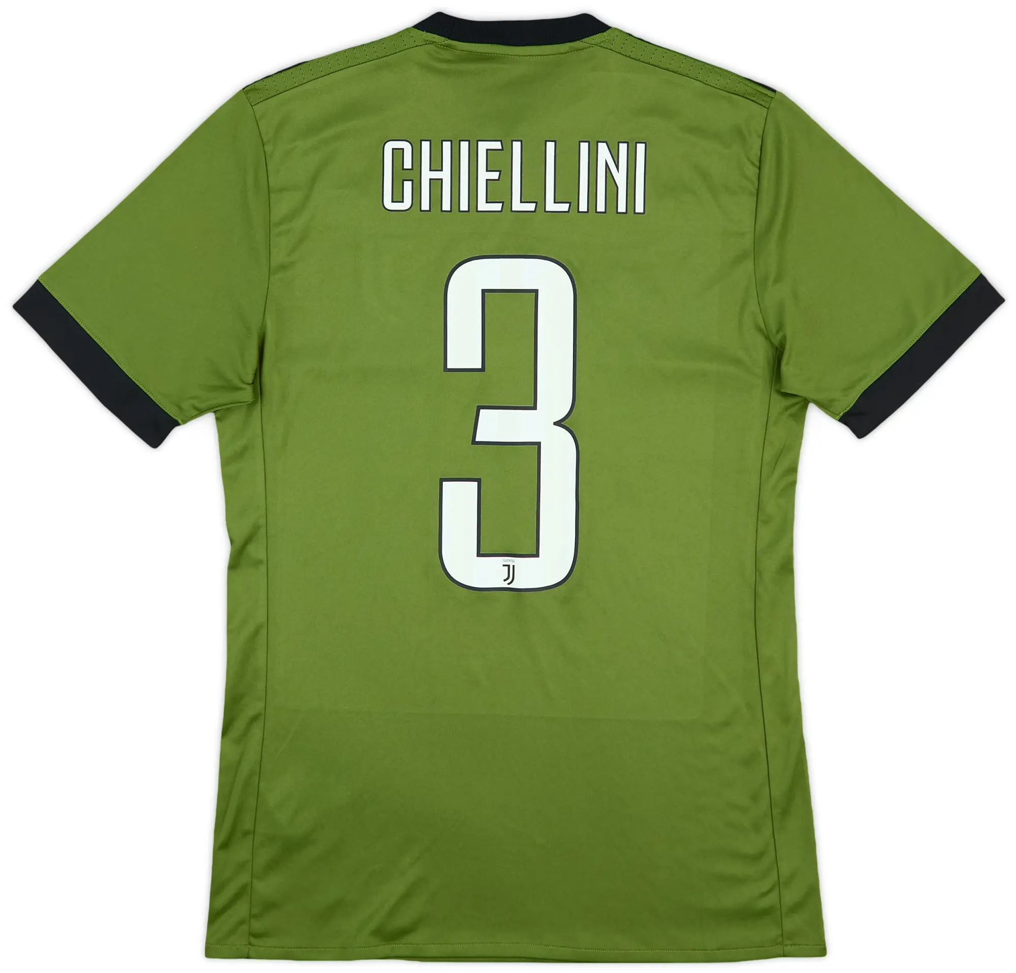 2017-18 Juventus Third Shirt Chiellini #3 - 8/10 - (S)