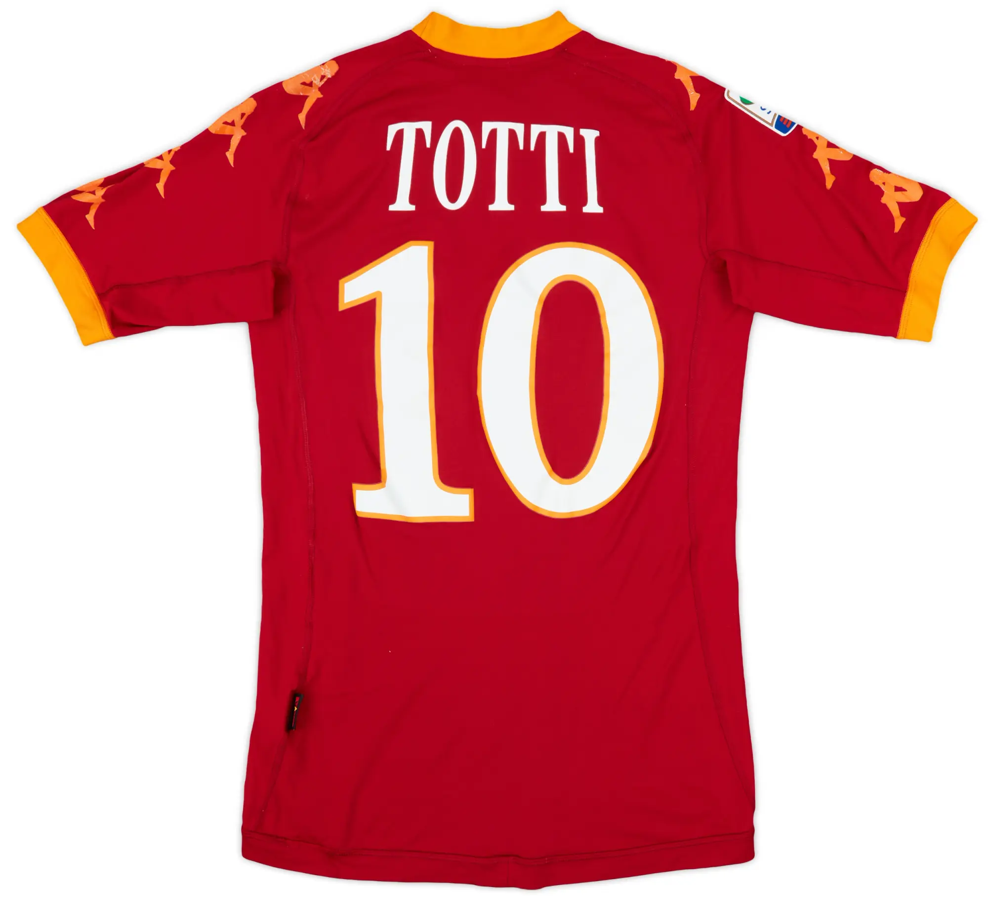 2010-11 Roma Home Shirt Totti #10 - 5/10 - (XS)