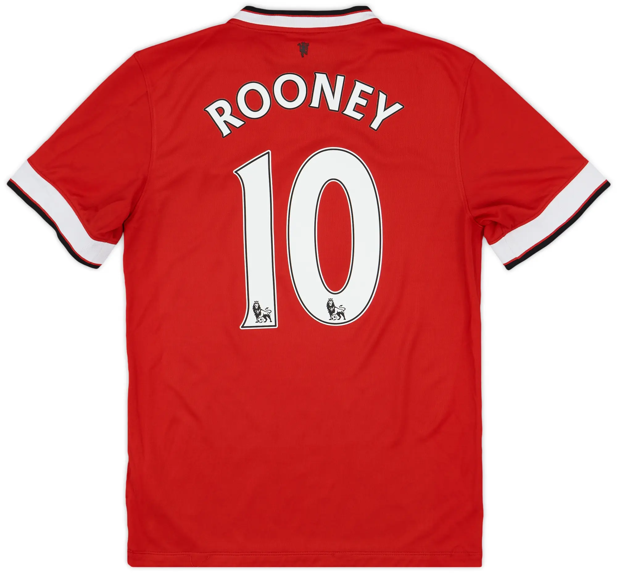 2014-15 Manchester United Home L/S Shirt Rooney #10 - 8/10 - (S)