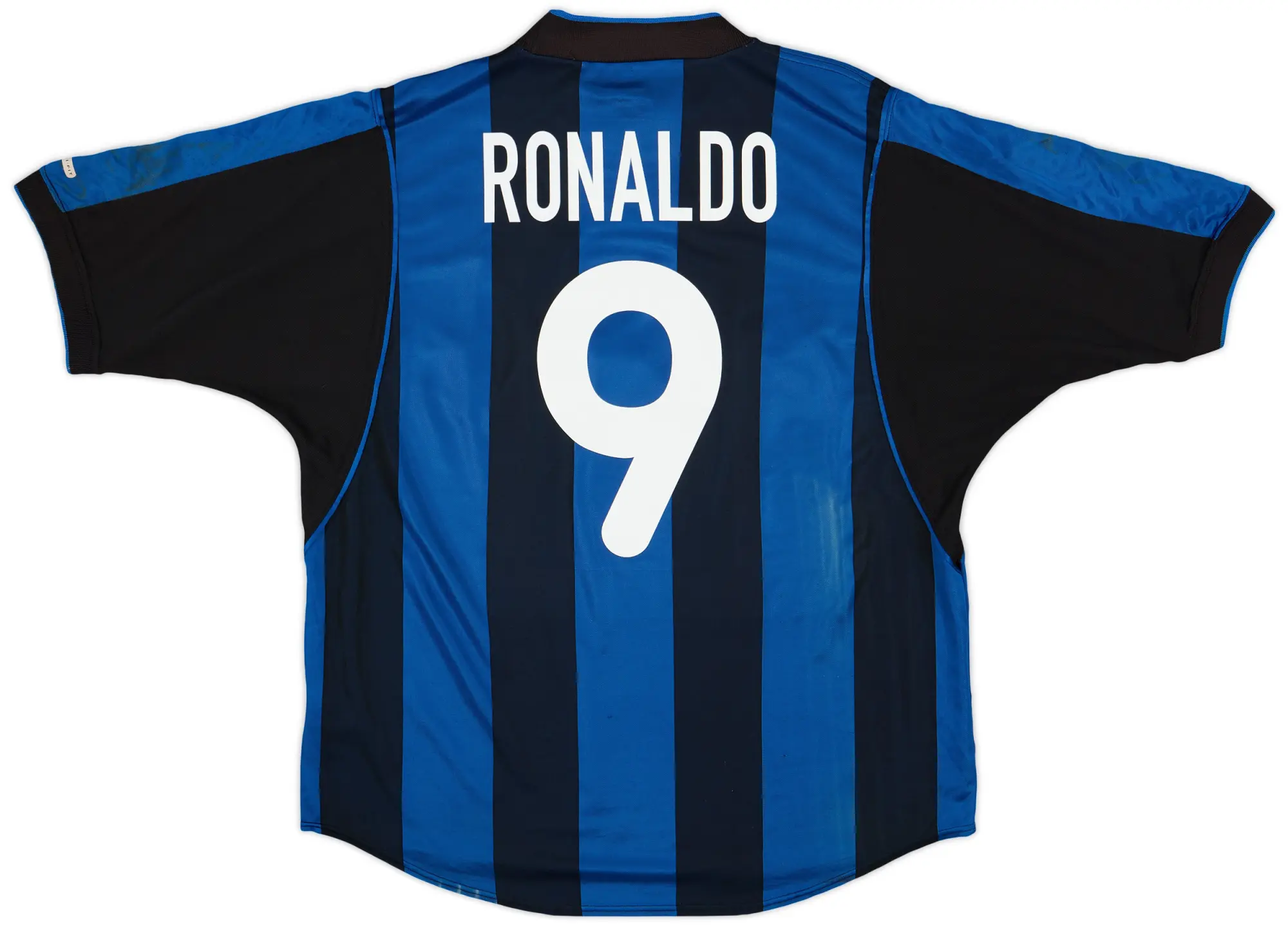 2000-01 Inter Milan Home Shirt Ronaldo #9 - 6/10 - (L)
