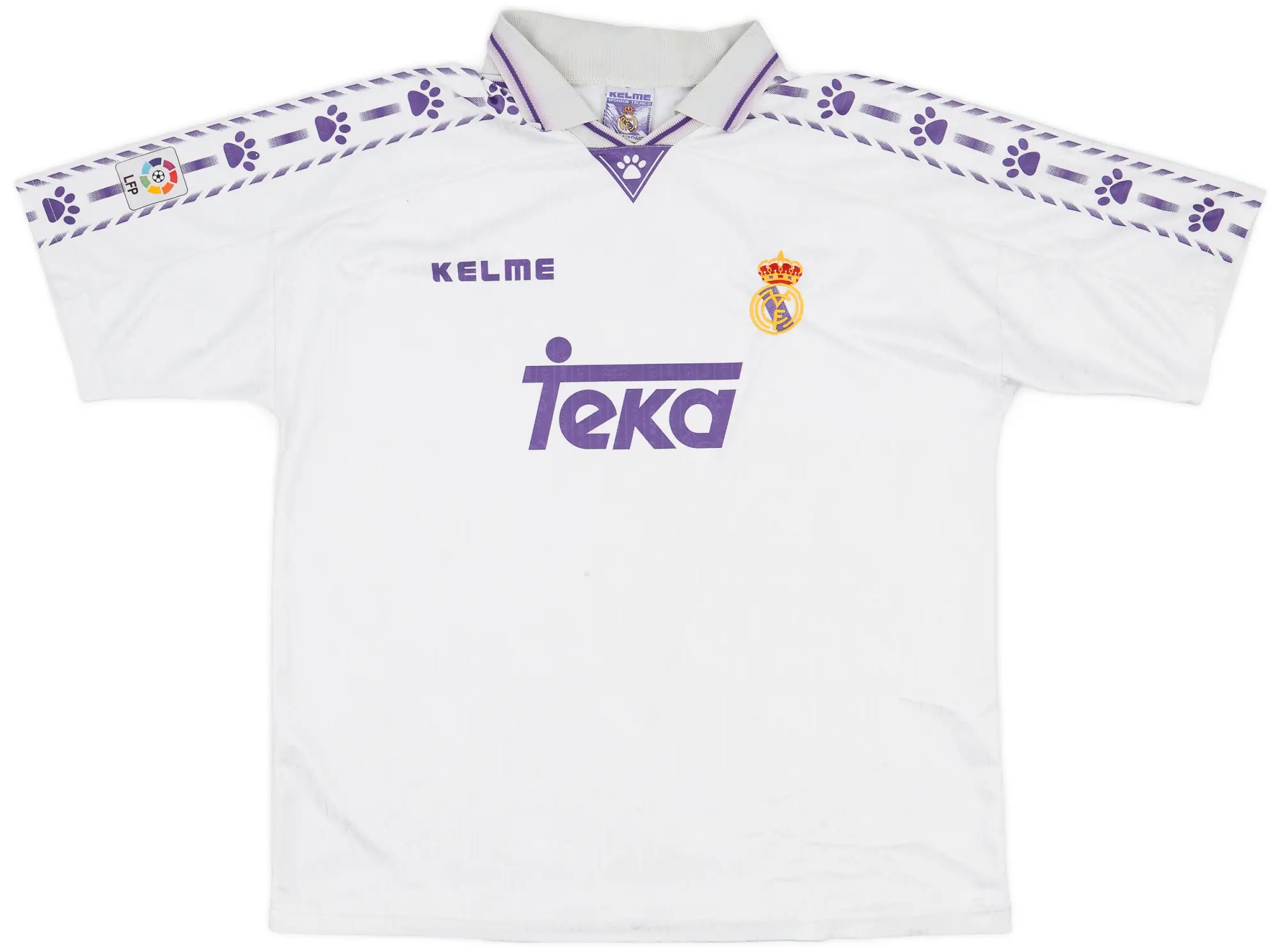 1996-97 Real Madrid Home Shirt - 5/10 - (XXL)