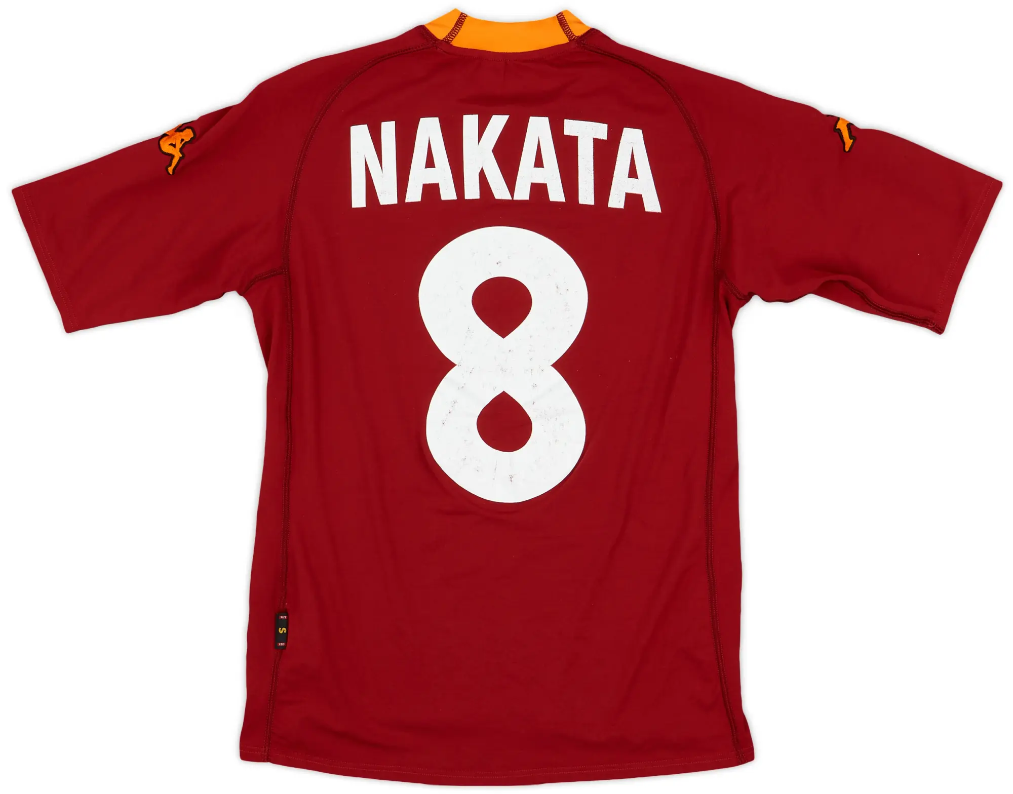 2000-01 Roma Home Shirt Nakata #8 - 6/10 - (S)