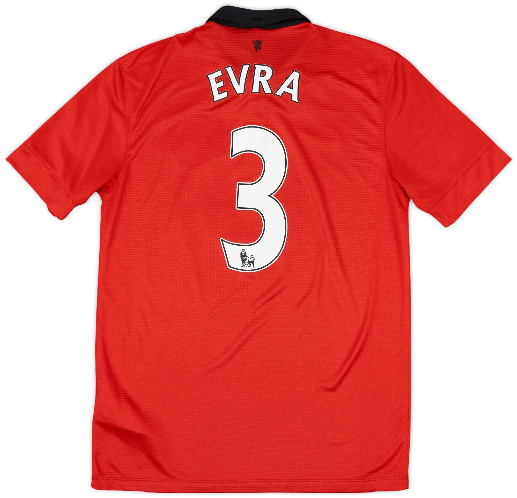 2013-14 Manchester United Home Shirt Evra #3 - 9/10 - (M)