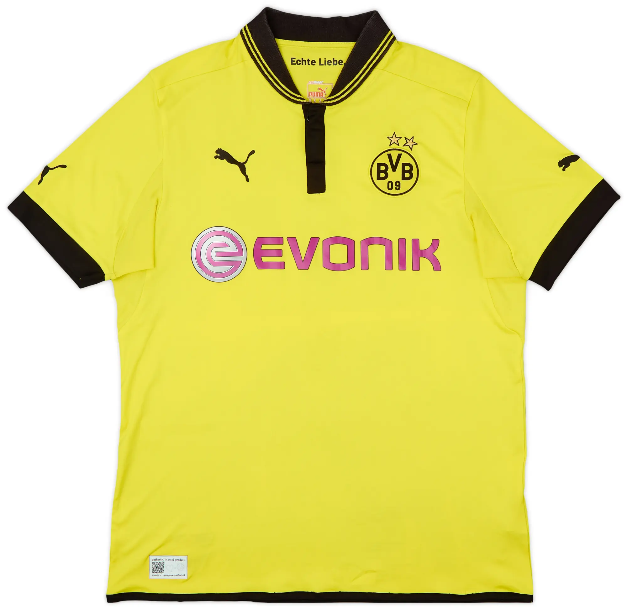 2012-13 Borussia Dortmund Home Shirt - 7/10 - (XL)